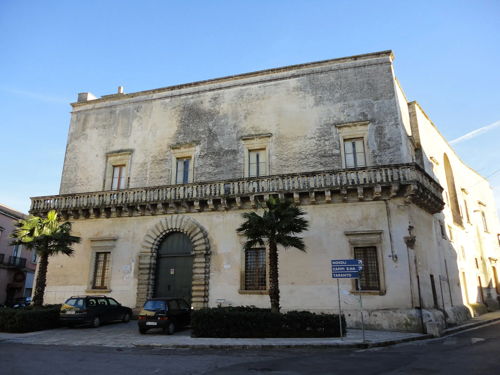 Photo showing: Palazzo Barrile-Spinelli Trepuzzi, Lecce
