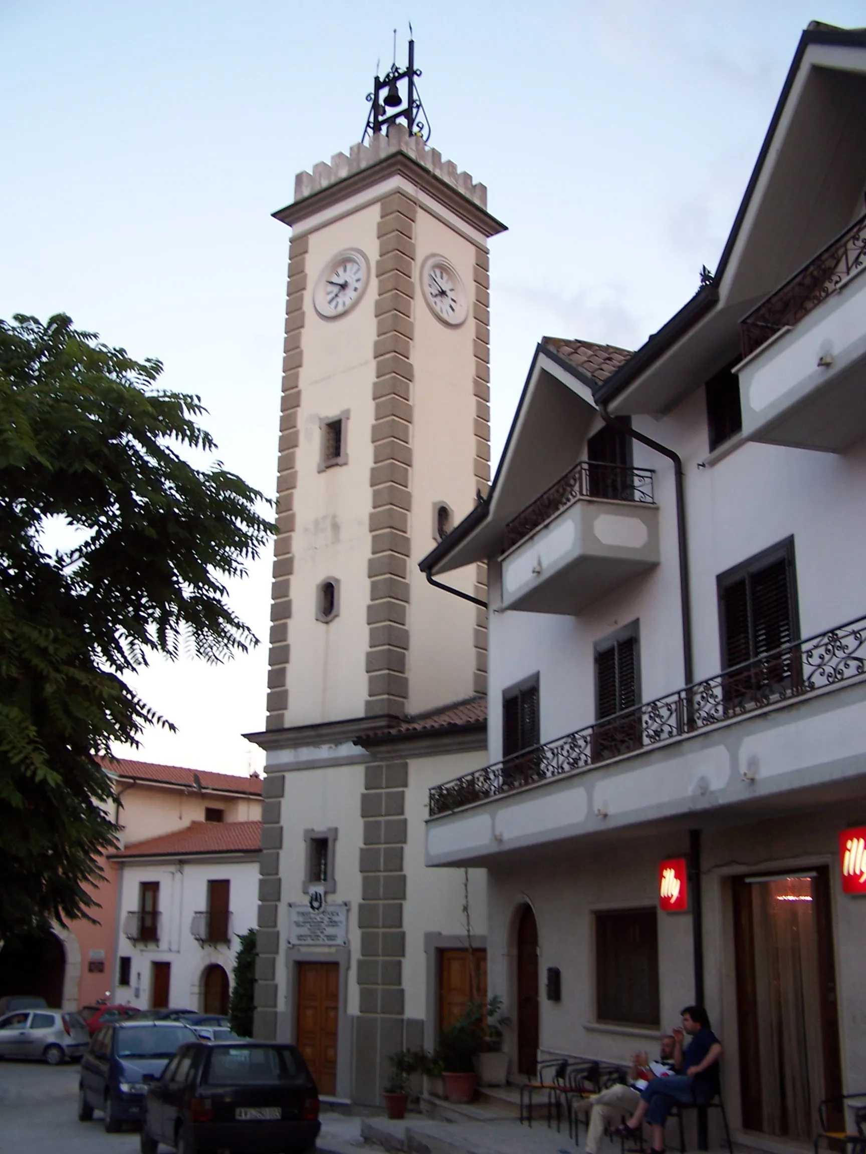 Photo showing: This is the bell-tower of Saint Rocco church in Villamaina (AV) - Italy.

Author: Roberto Petruzzo - 2005