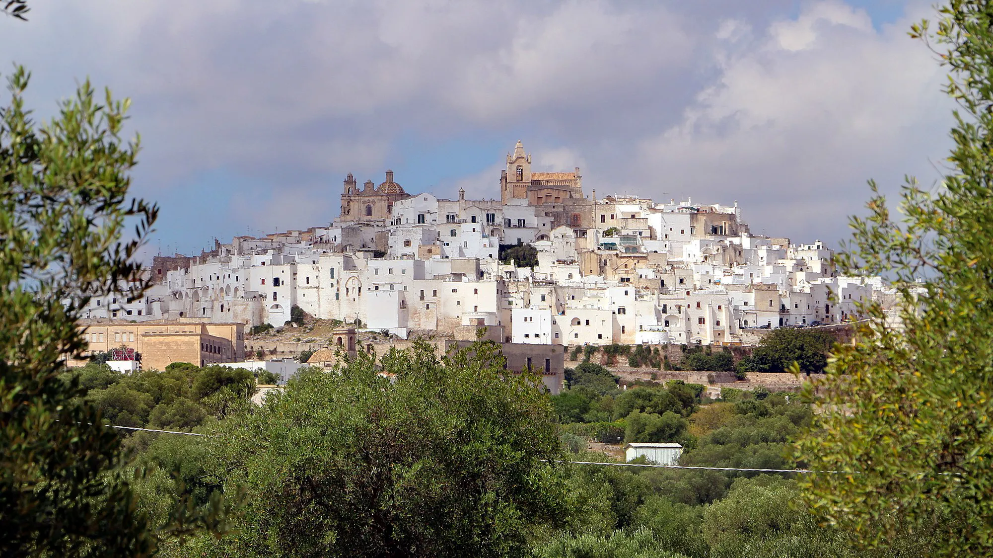 Photo showing: Foto panoramica di Ostuni