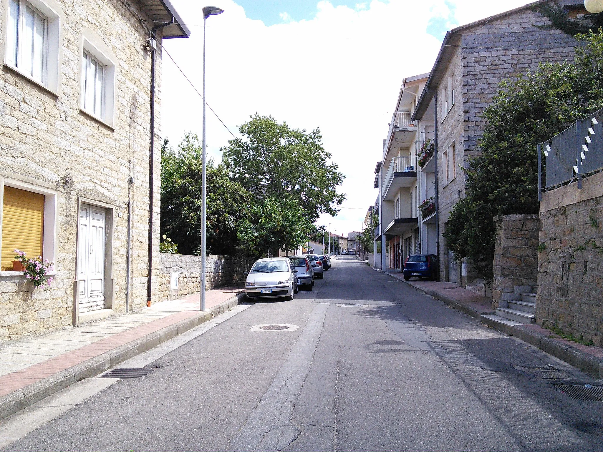 Photo showing: Stadtbild von Gavoi, Nuoro, Italien, Juli 2014