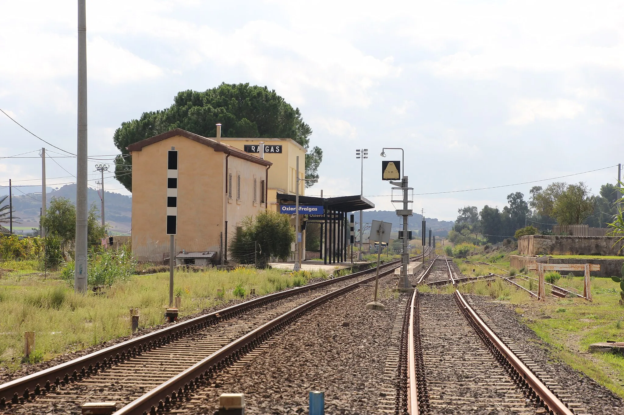 Photo showing: Ozieri - Stazione di Fraigas