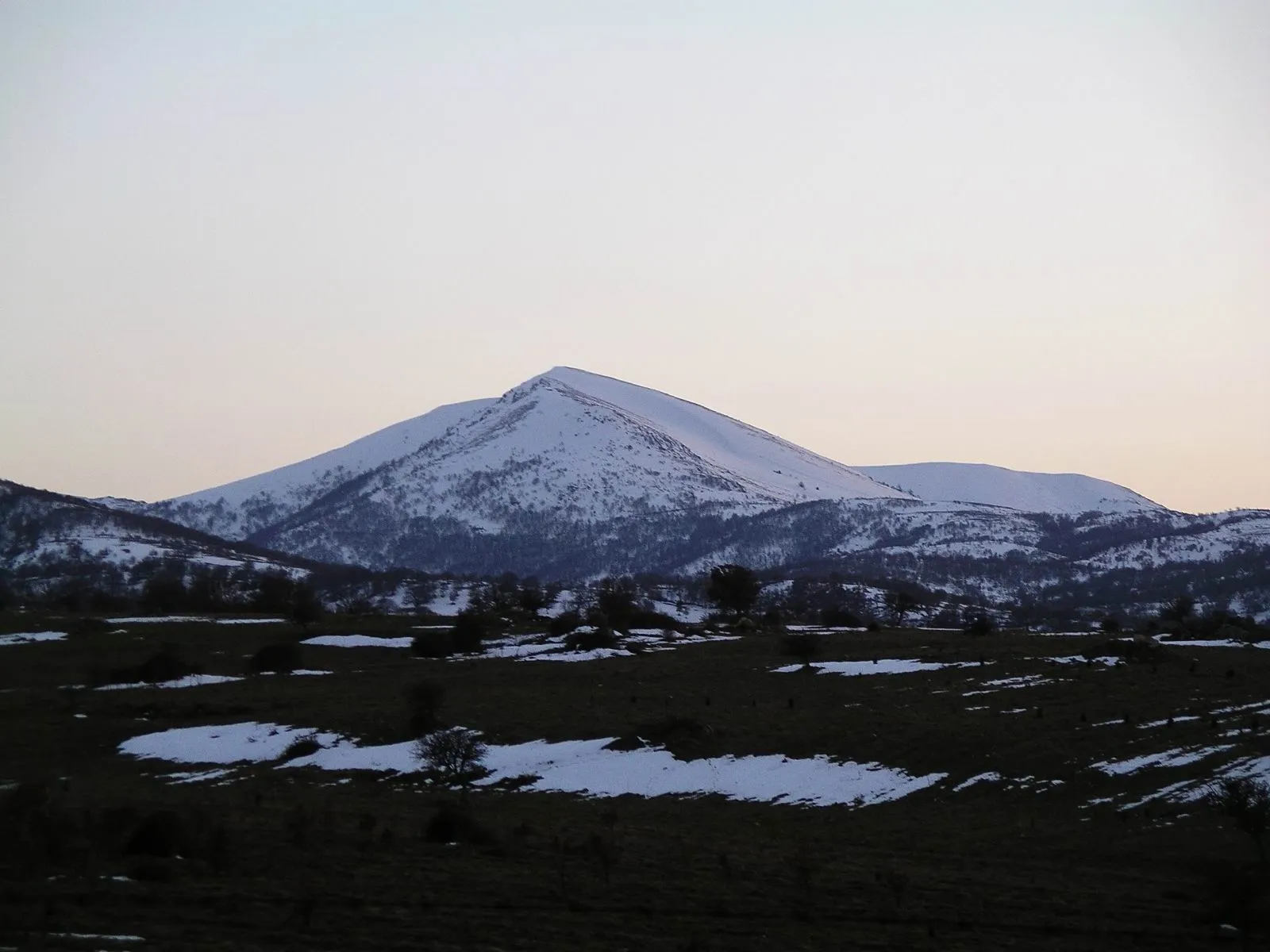 Photo showing: Vista sul Monte Spada (Gennargentu).