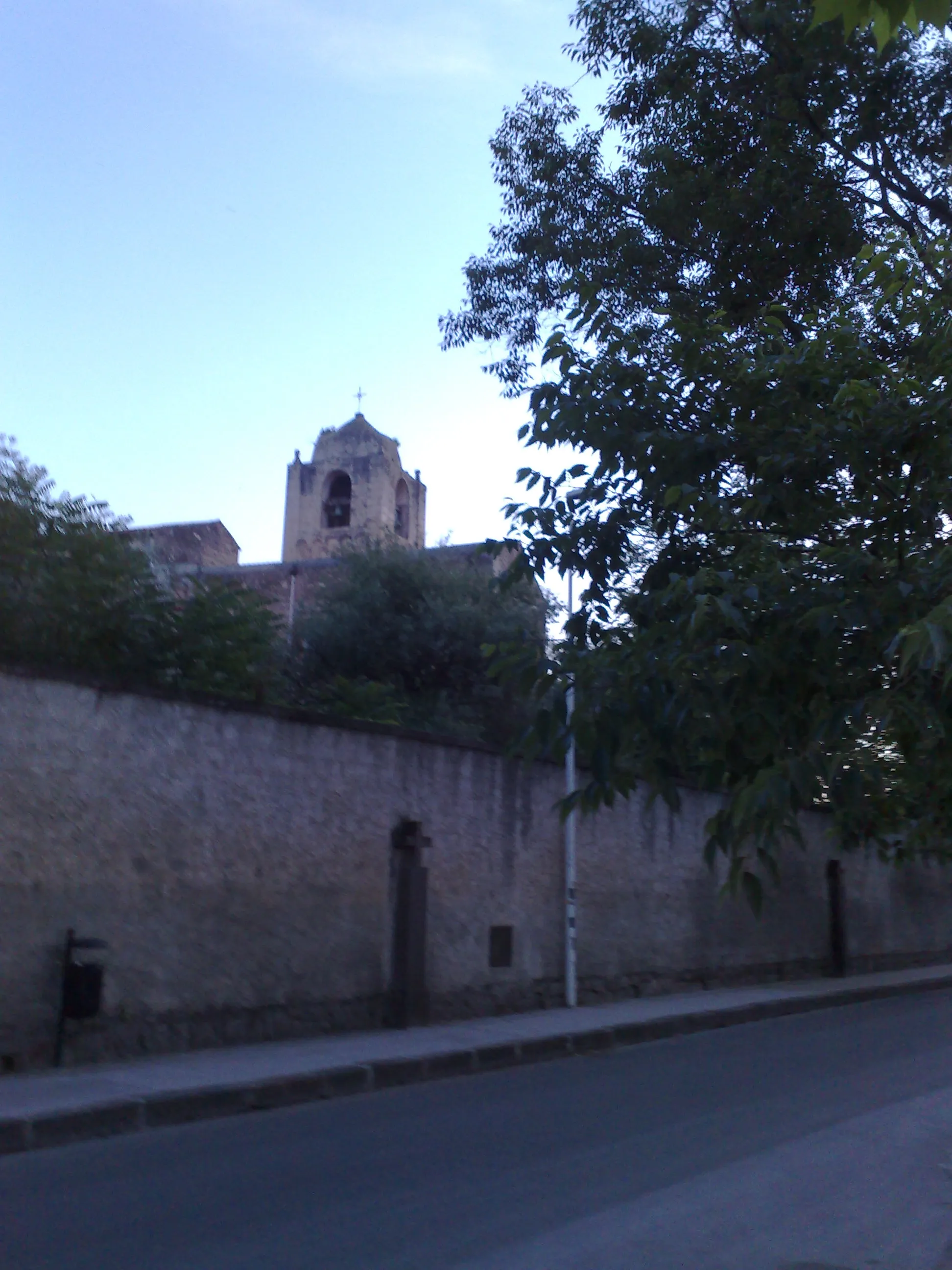 Photo showing: romanesque bell tower of San Pietro di Silki