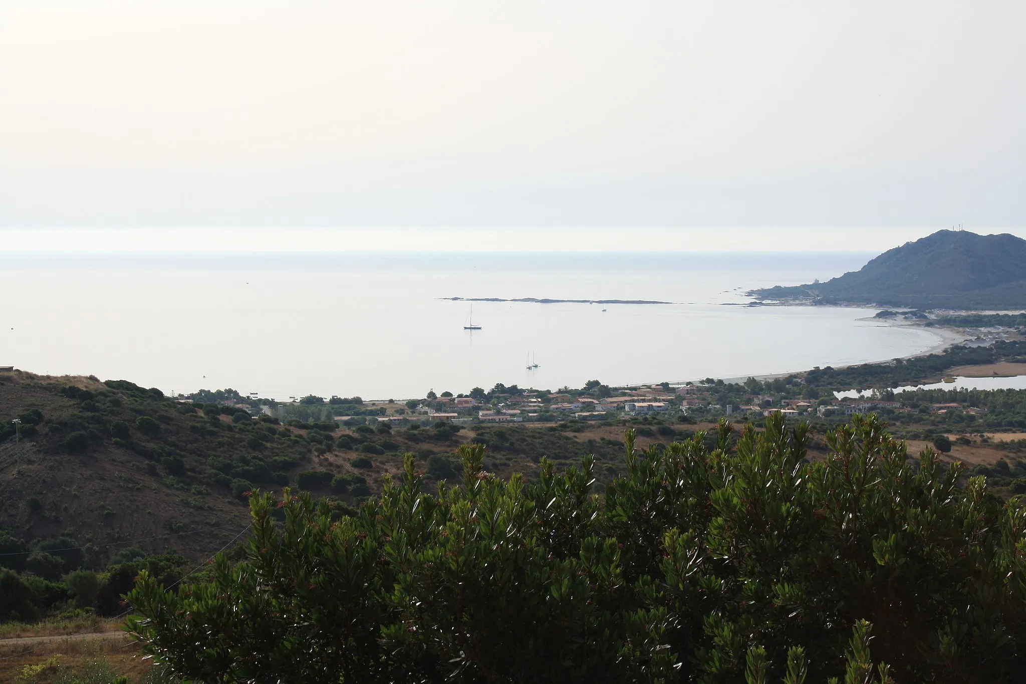 Photo showing: panorama di Capo Comino (NU)