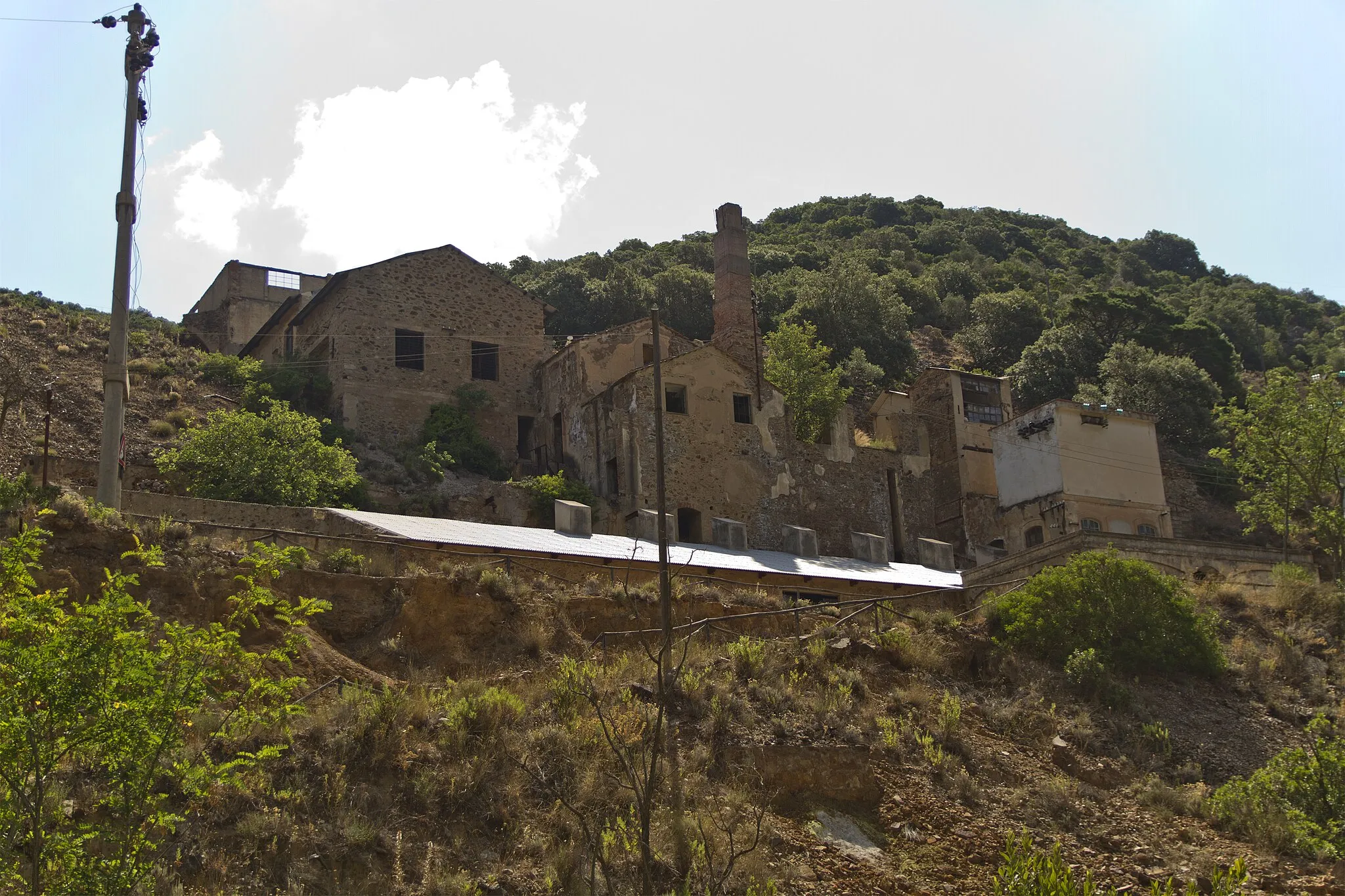 Photo showing: Miniera su Zurfuru,  Fluminimaggiore, Carbonia-Iglesias, Sardinia, Italy