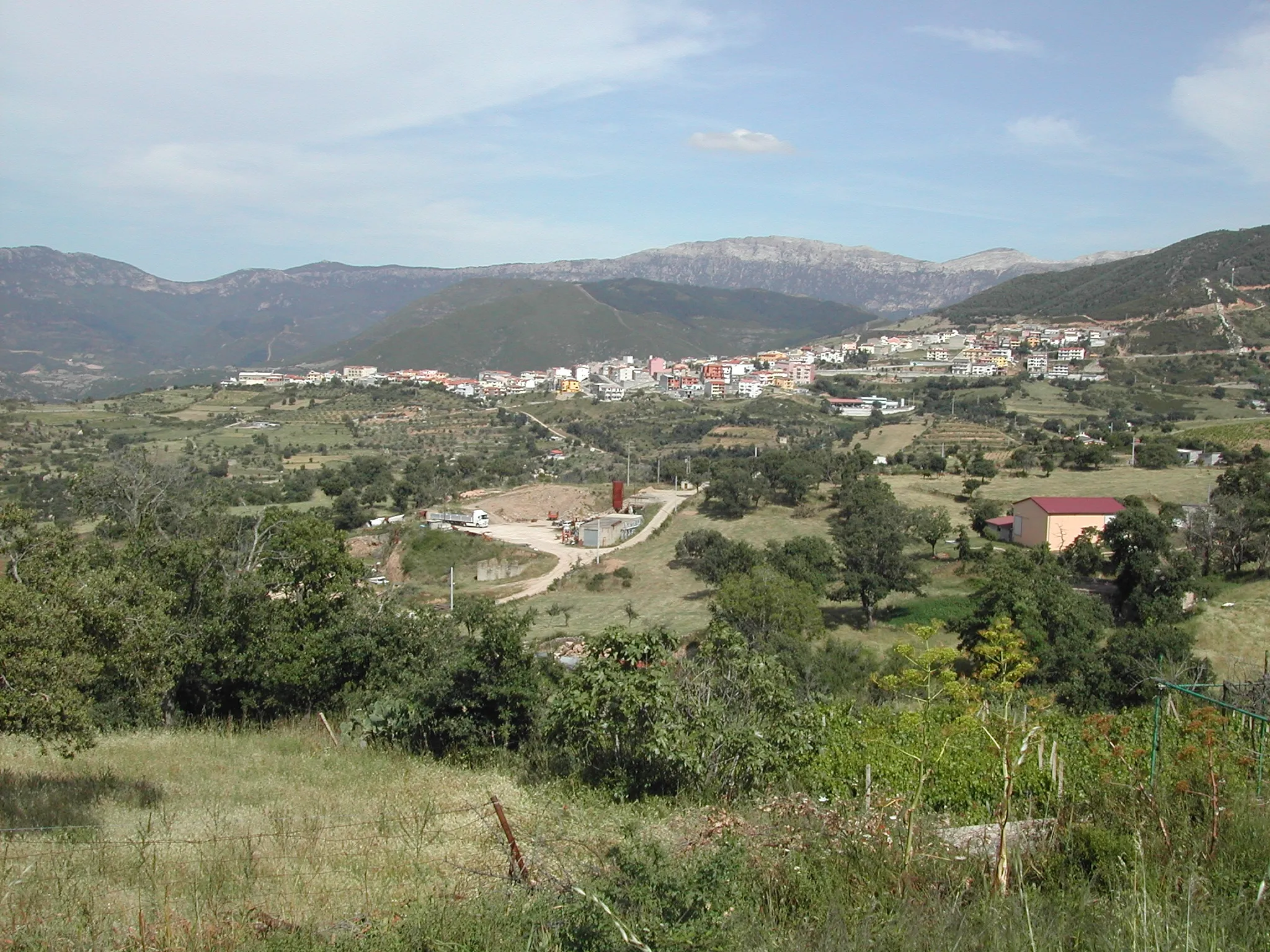 Photo showing: Panorama di Orgosolo