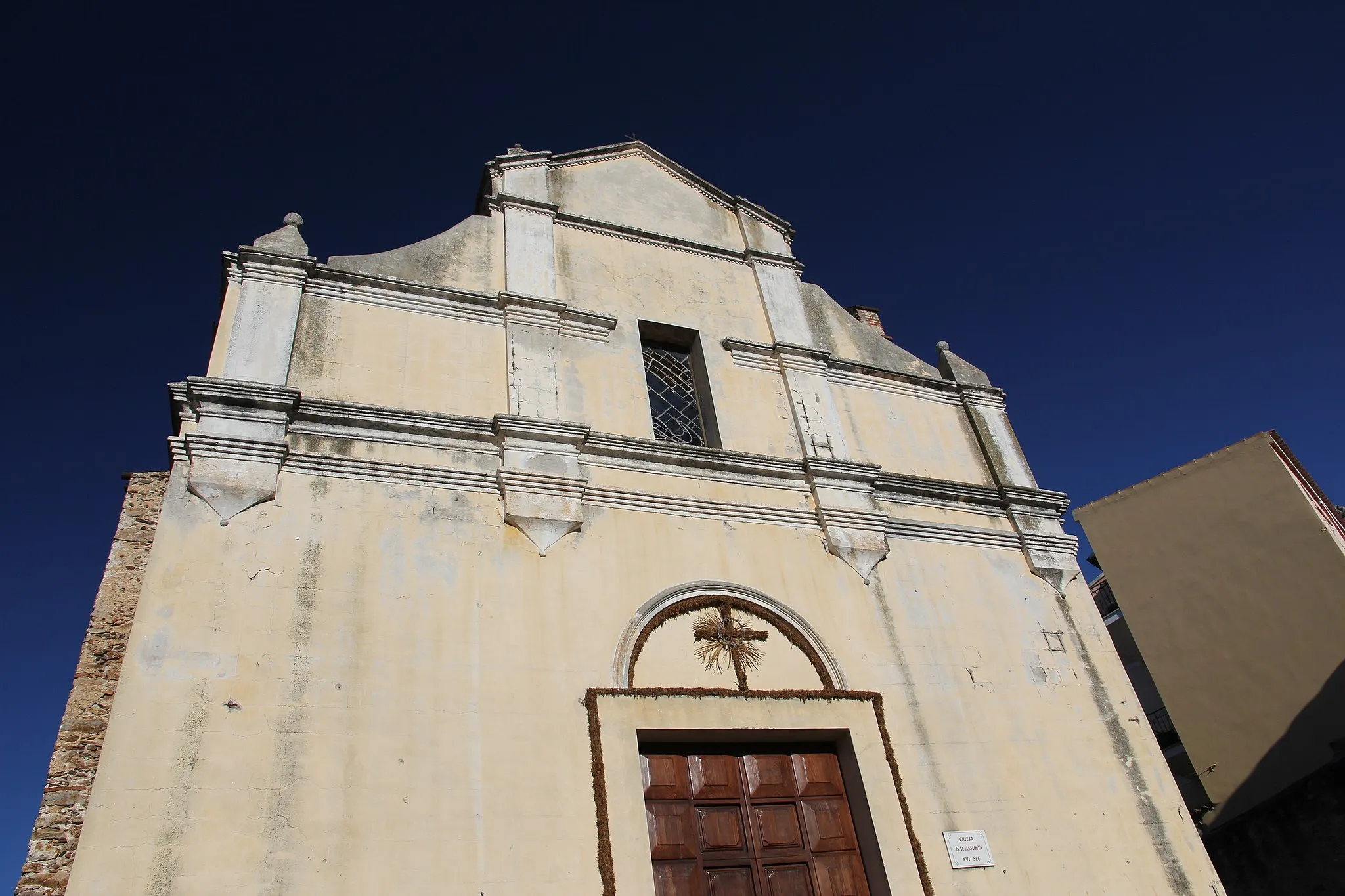 Photo showing: Galtellì - Chiesa della Beata Vergine Assunta