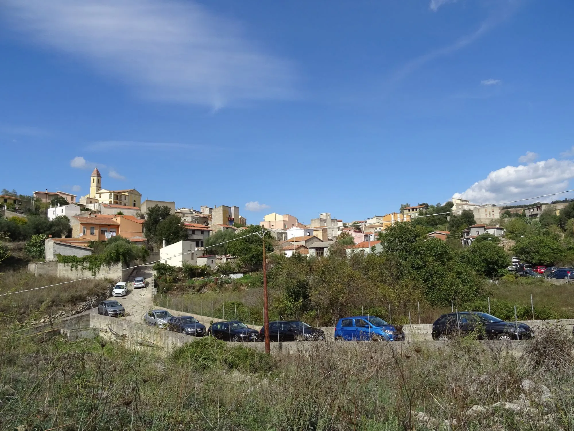 Photo showing: Panorama di Onanì. Vista da santa Maria.