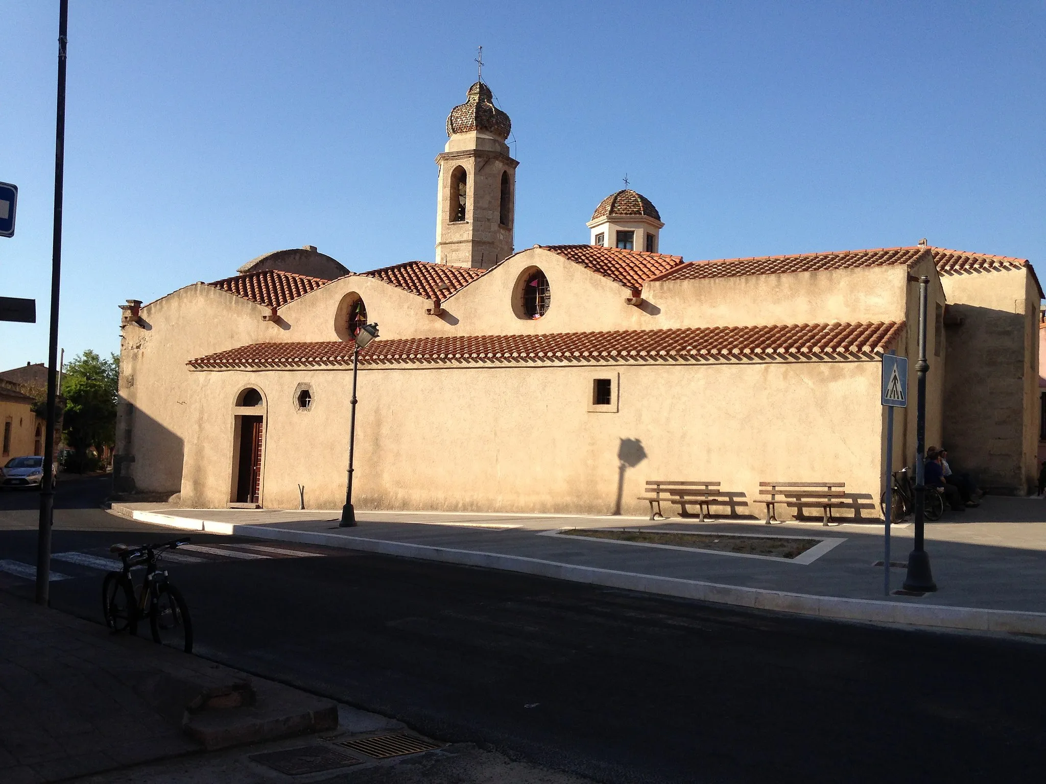 Photo showing: La chiesa parrocchiale di San Martino, al centro del paese