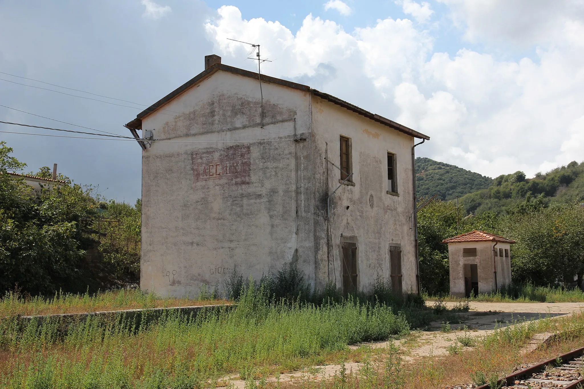 Photo showing: Aggius - Stazione ferroviaria