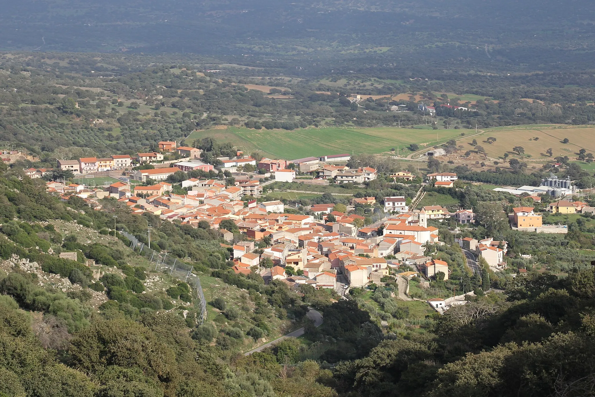 Photo showing: Bottidda - Panorama