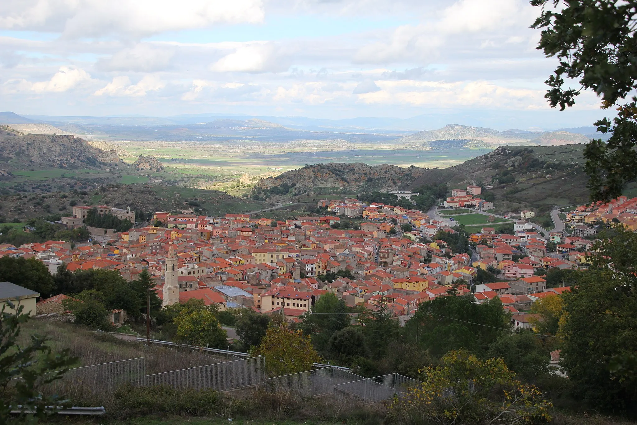 Photo showing: Bonorva - Panorama