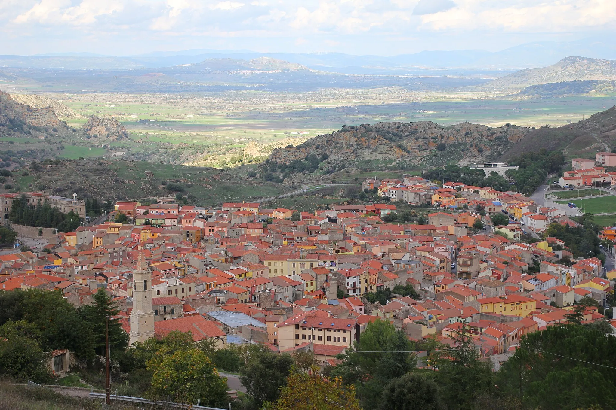 Photo showing: Bonorva - Panorama