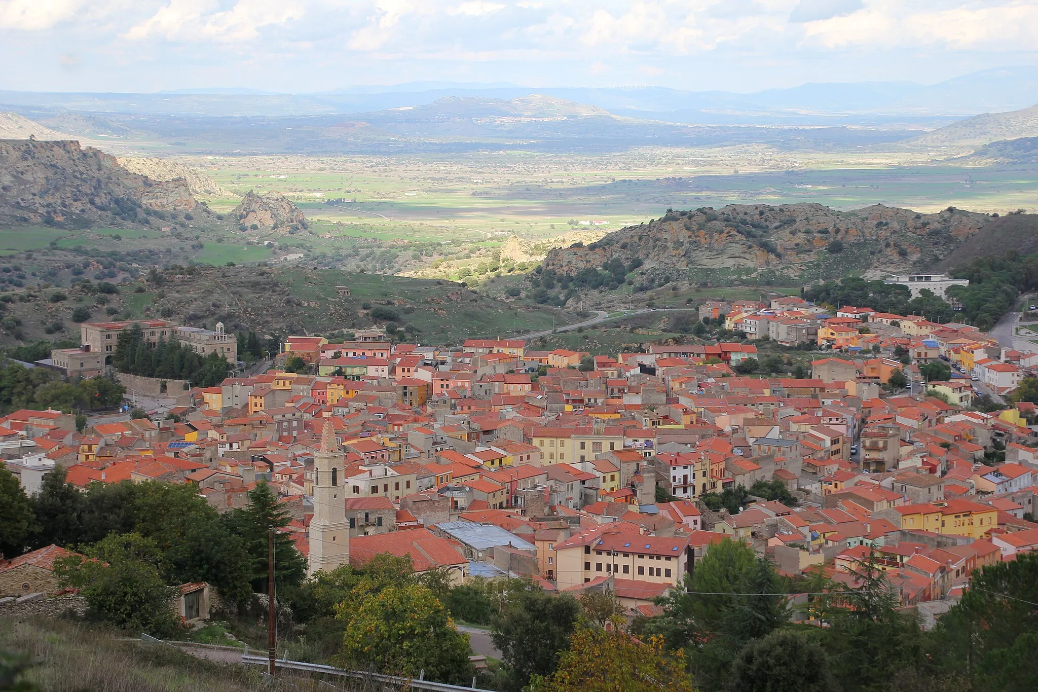 Photo showing: Bonorva - Panorama