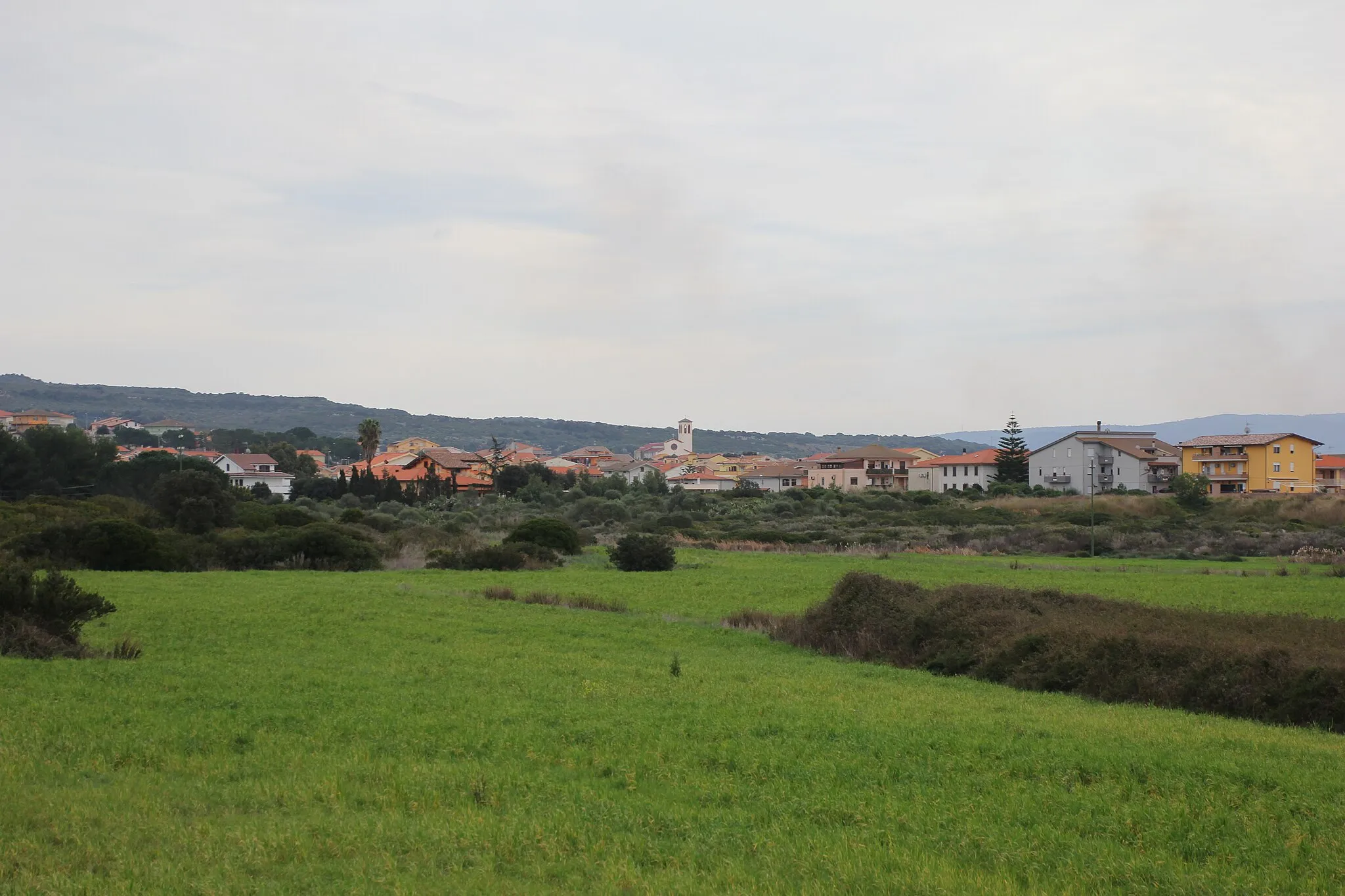 Photo showing: Olmedo (Italy), panorama