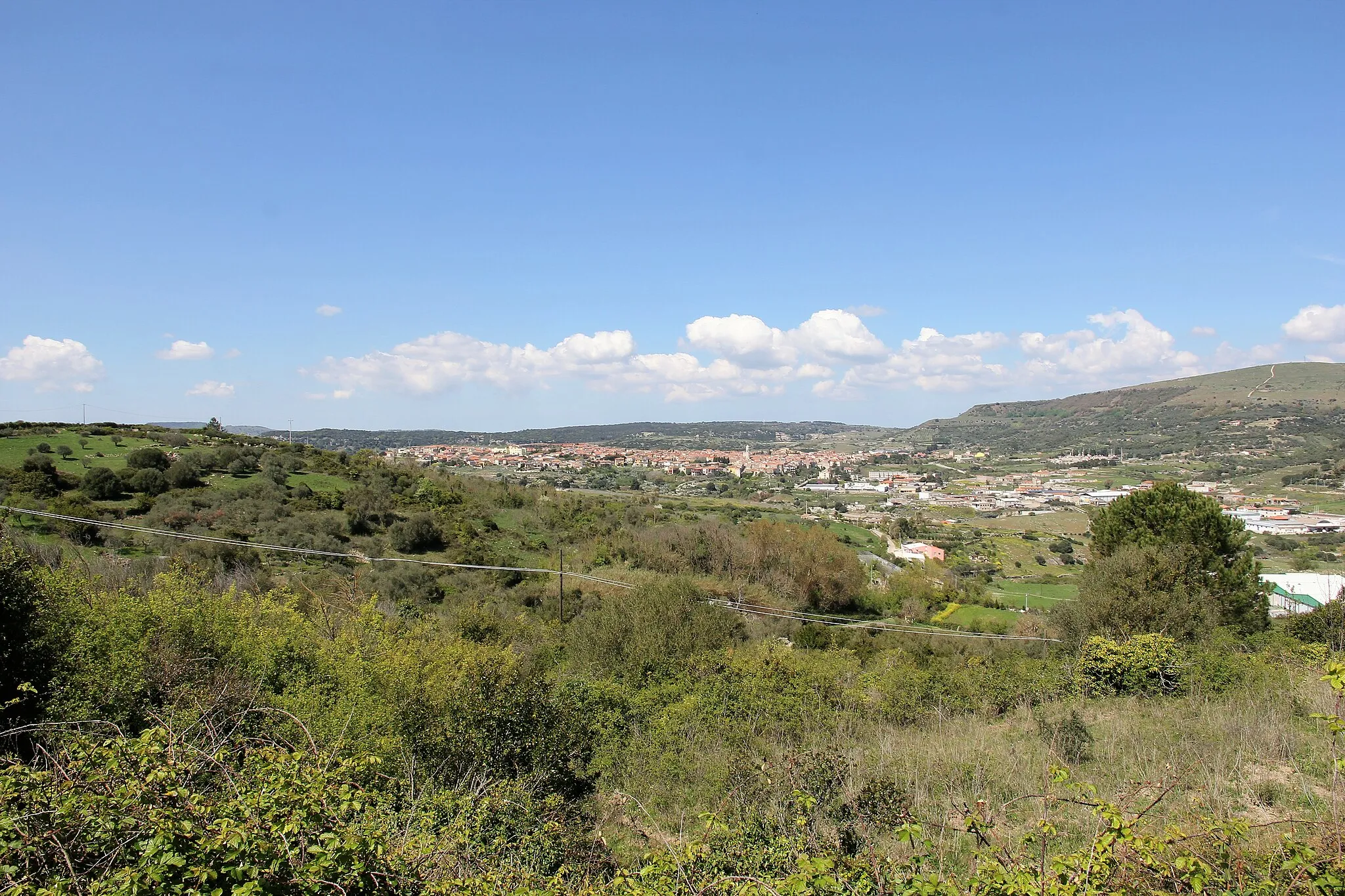 Photo showing: Thiesi - Panorama