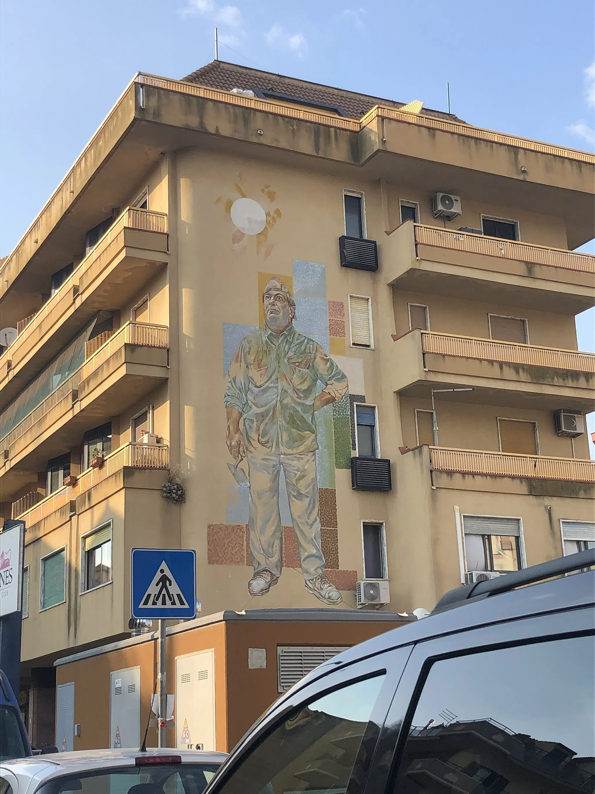 Photo showing: Murales a Canicattì