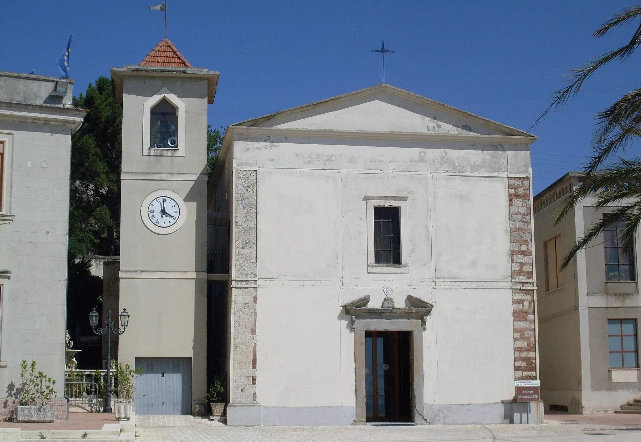 Photo showing: Foto della chiesa dell'Immacolata a Venetico Superiore