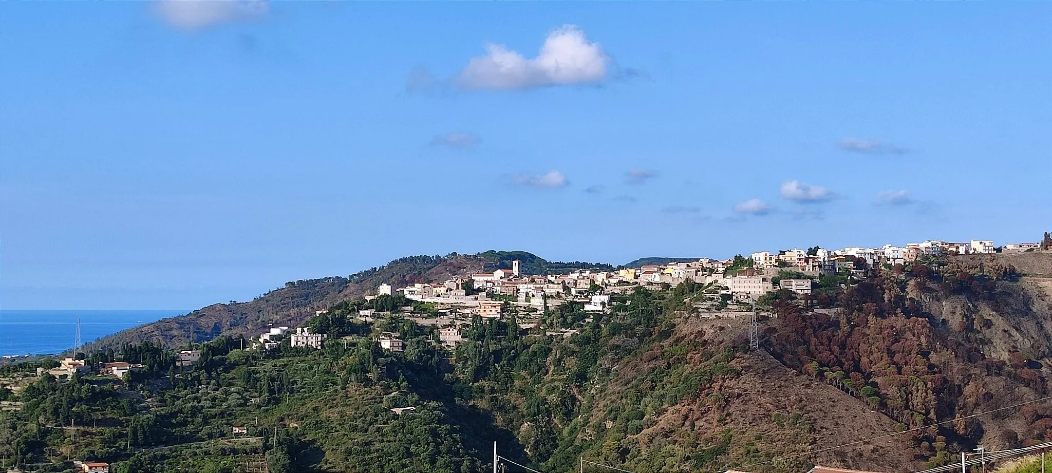 Photo showing: Gesso (Messina) panorama da Serro