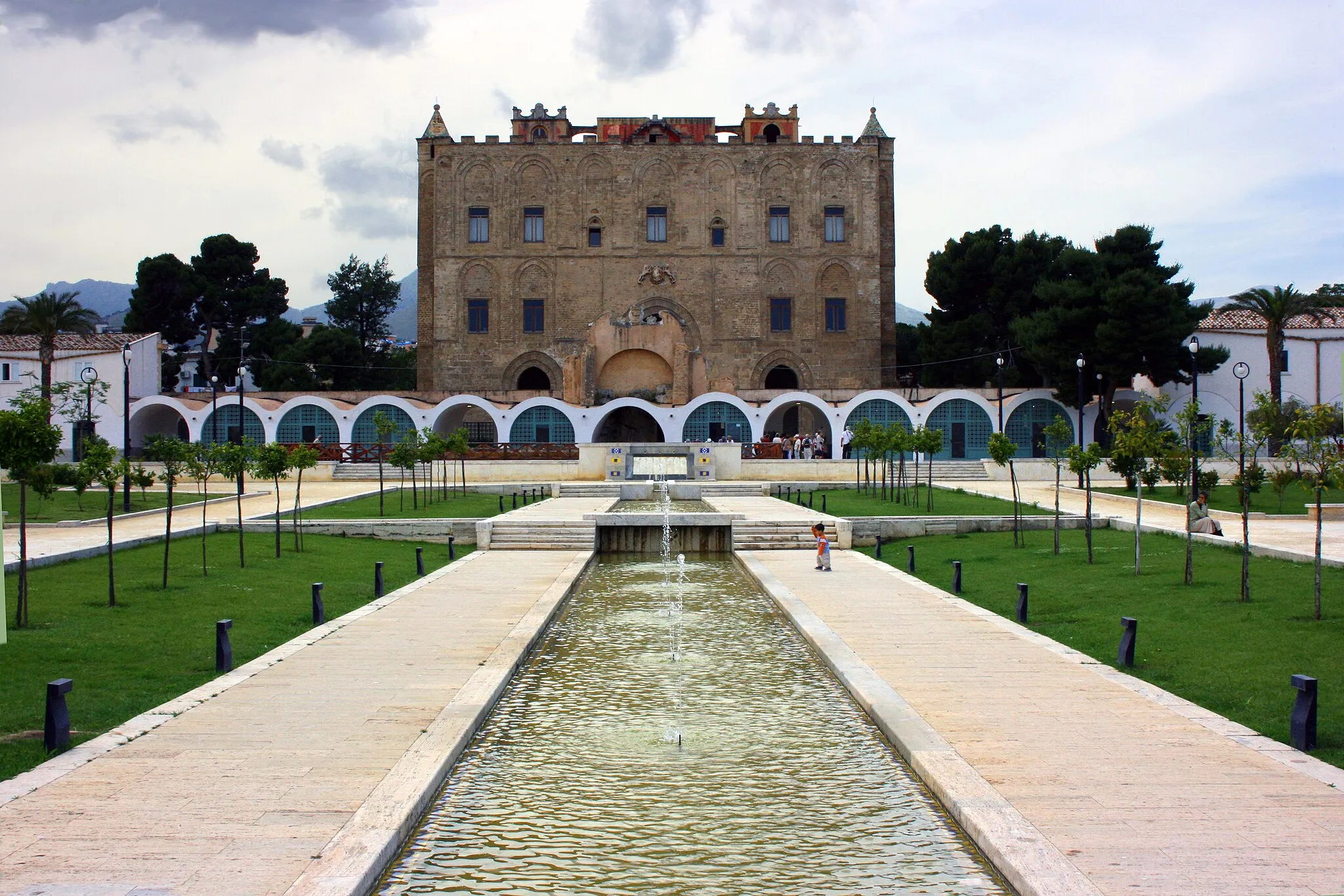 Photo showing: La Zisa in Palermo