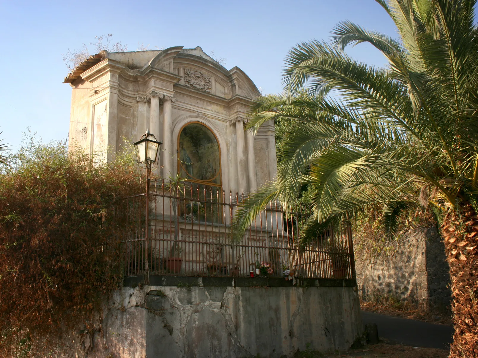 Photo showing: edicola settecentesca a Macchia di Giarre