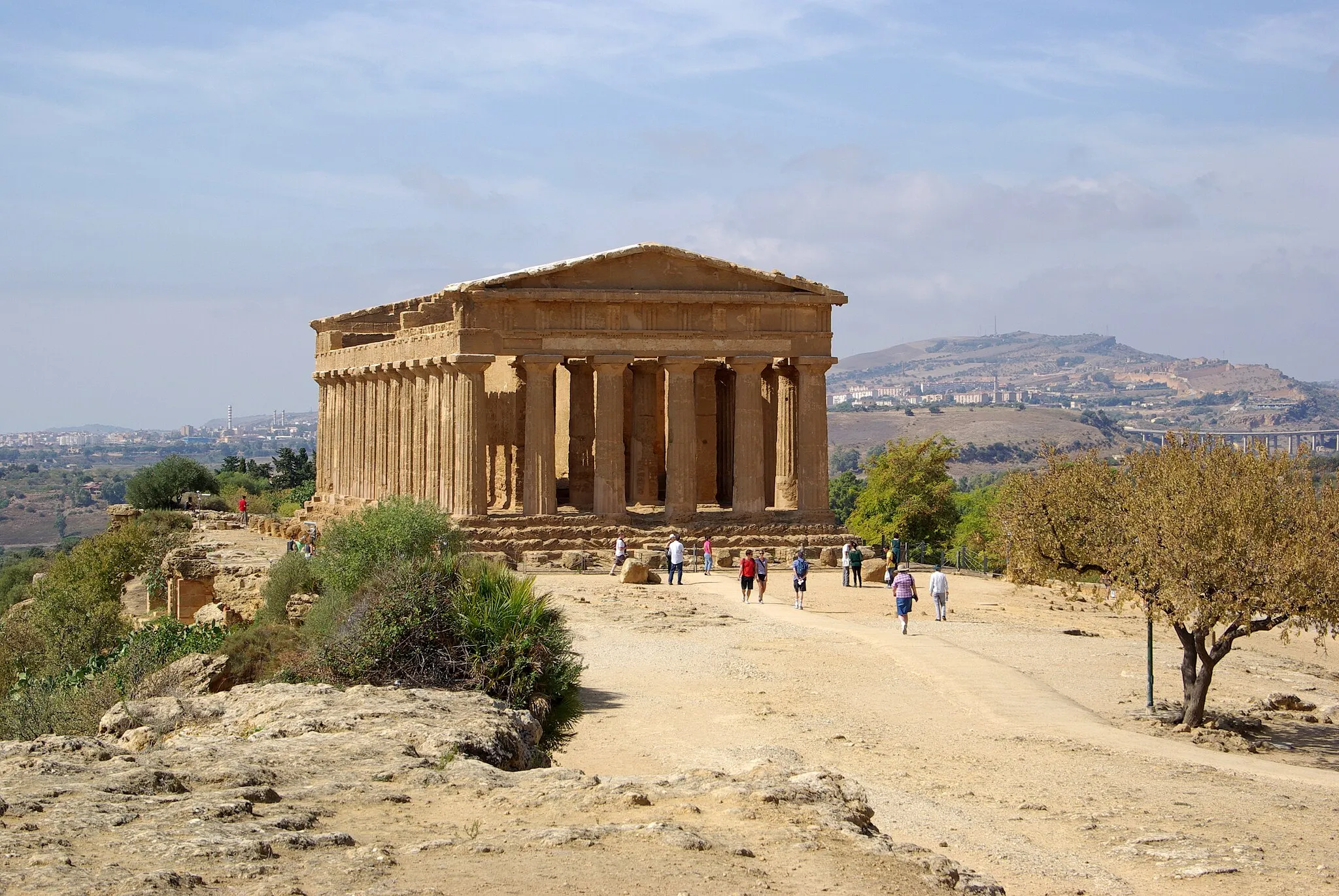 Photo showing: Italy, Sicily, Agrigento, Valley of the Temples, Temple of Concordia