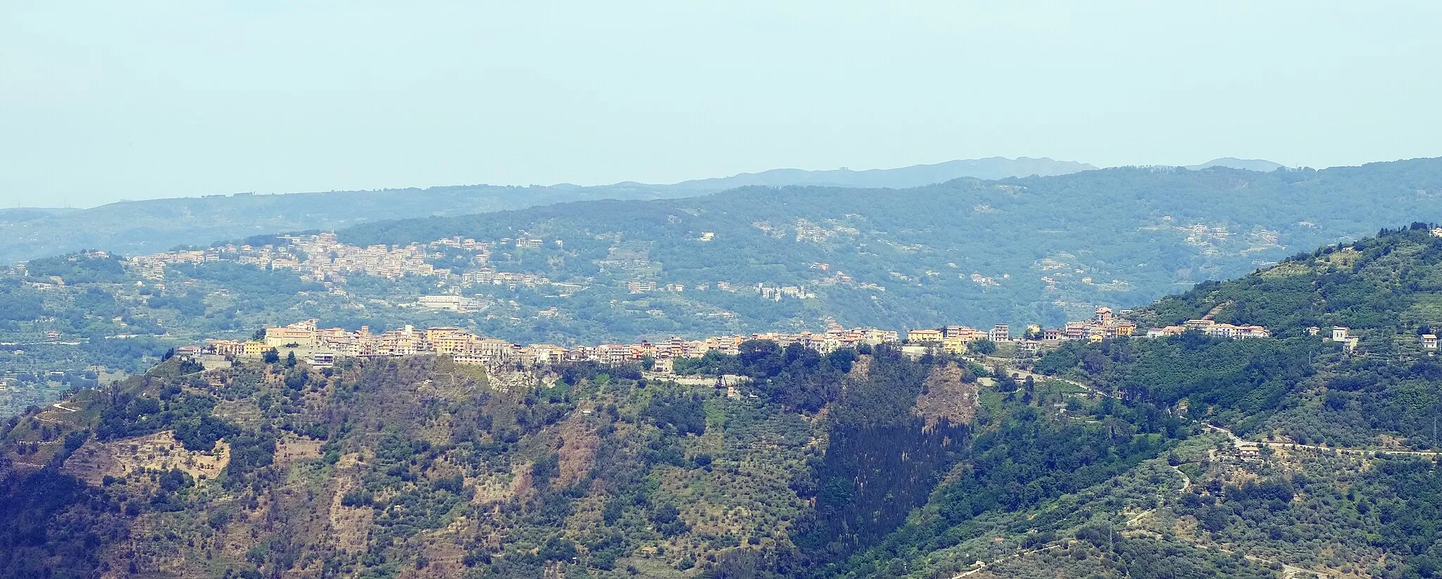 Photo showing: San Salvatore di Fitalia, panorama dal Convento di San Filippo di Fragalà