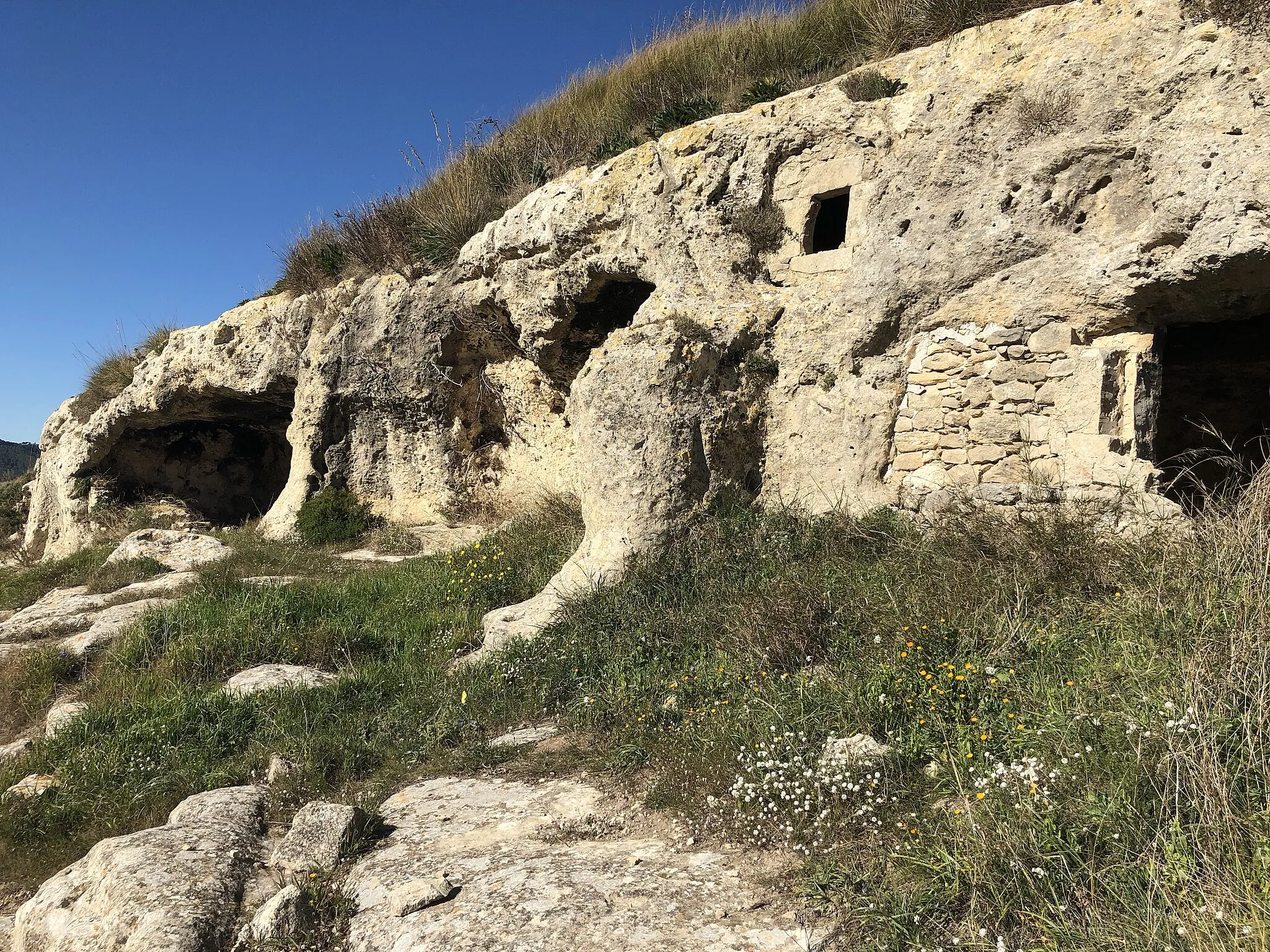 Photo showing: Ingresso Grotta dei Santi
