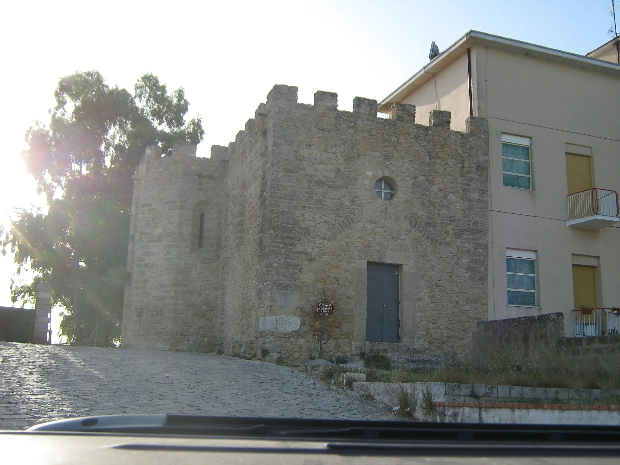 Photo showing: Mazzarino, la chiesa di San Francesco di Paola.
