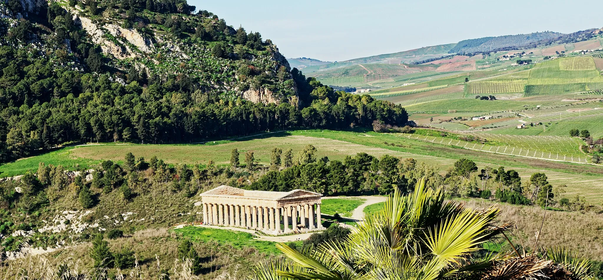 Photo showing: The ancient Greek temple in Segesta.