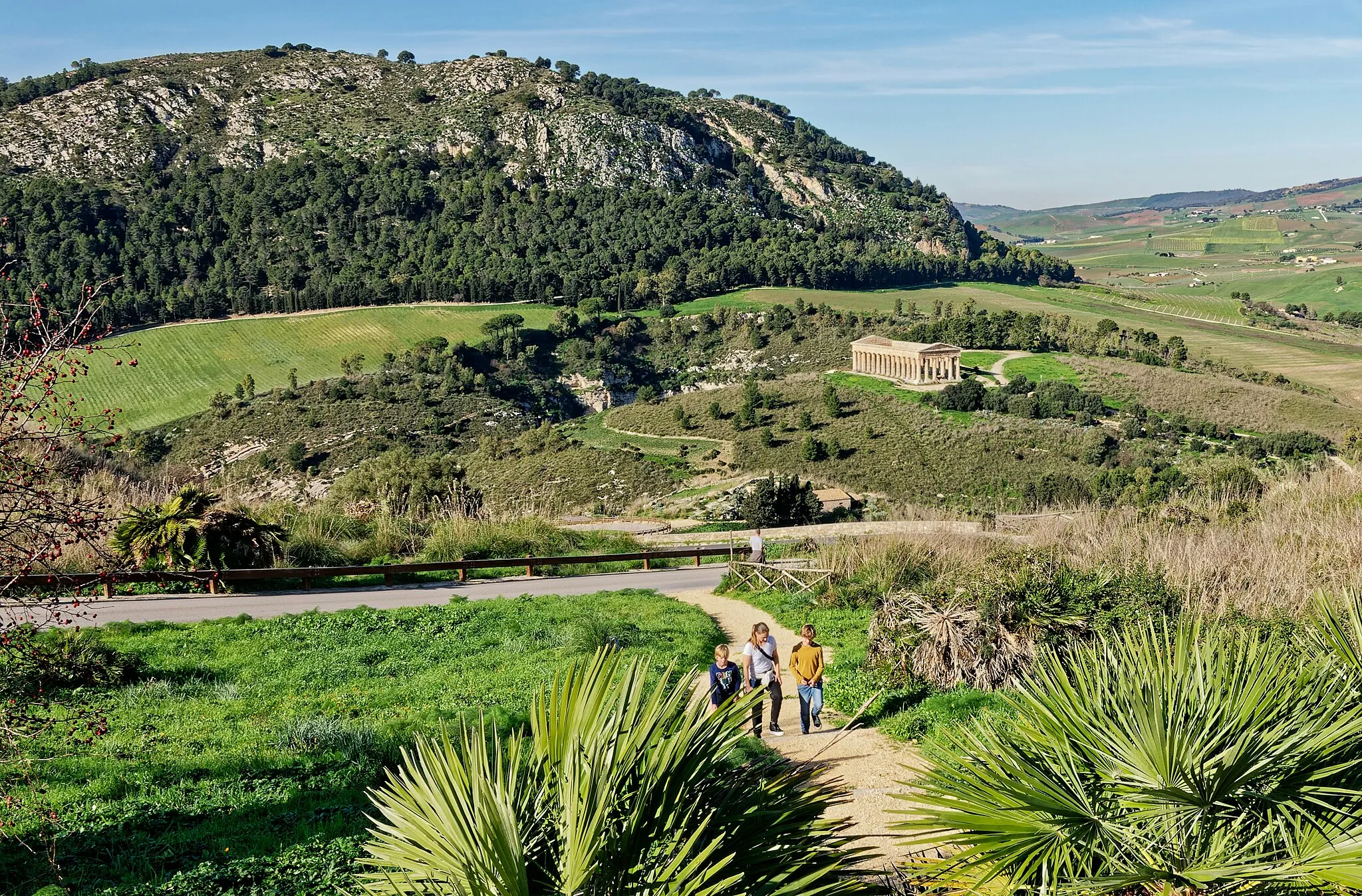 Photo showing: The ancient Greek temple in Segesta.