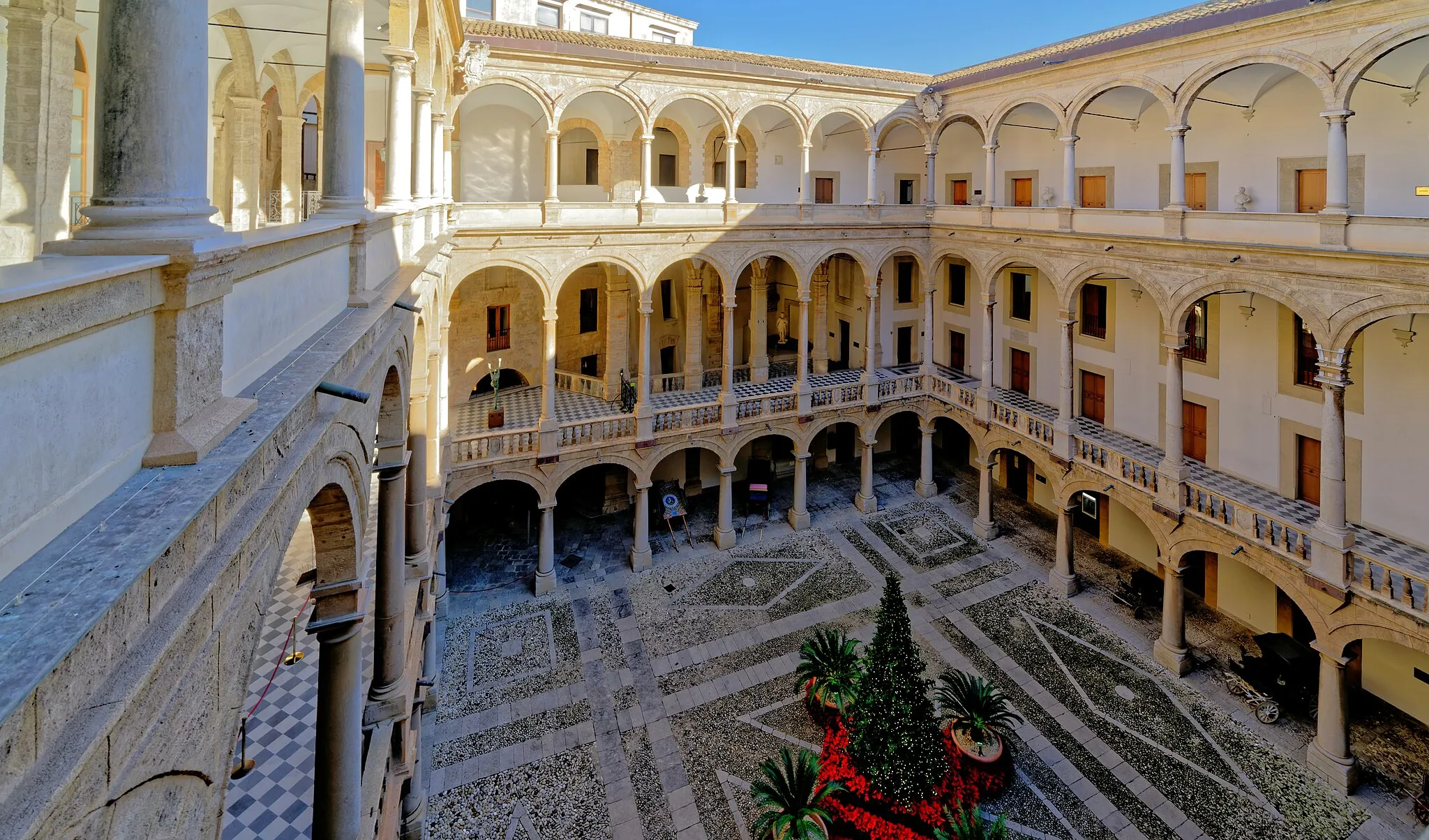 Photo showing: The Norman Palace in Palermo.