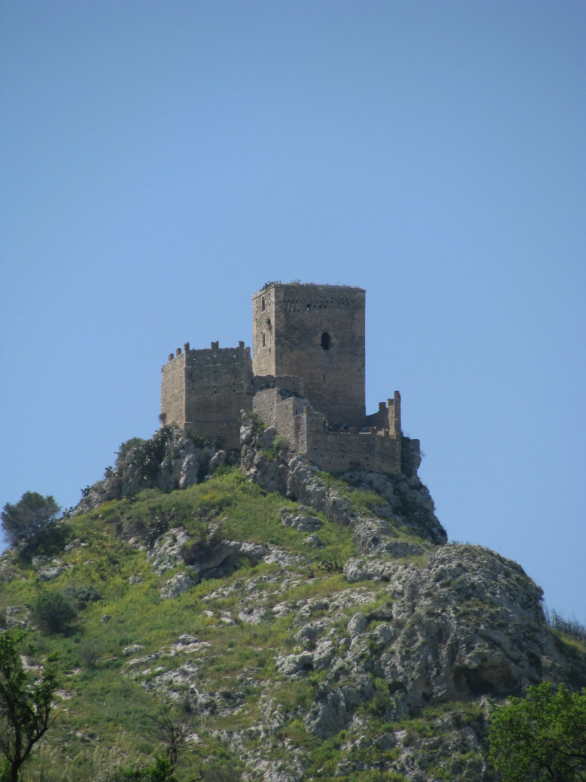 Photo showing: Mineo: Castello di Serravalle