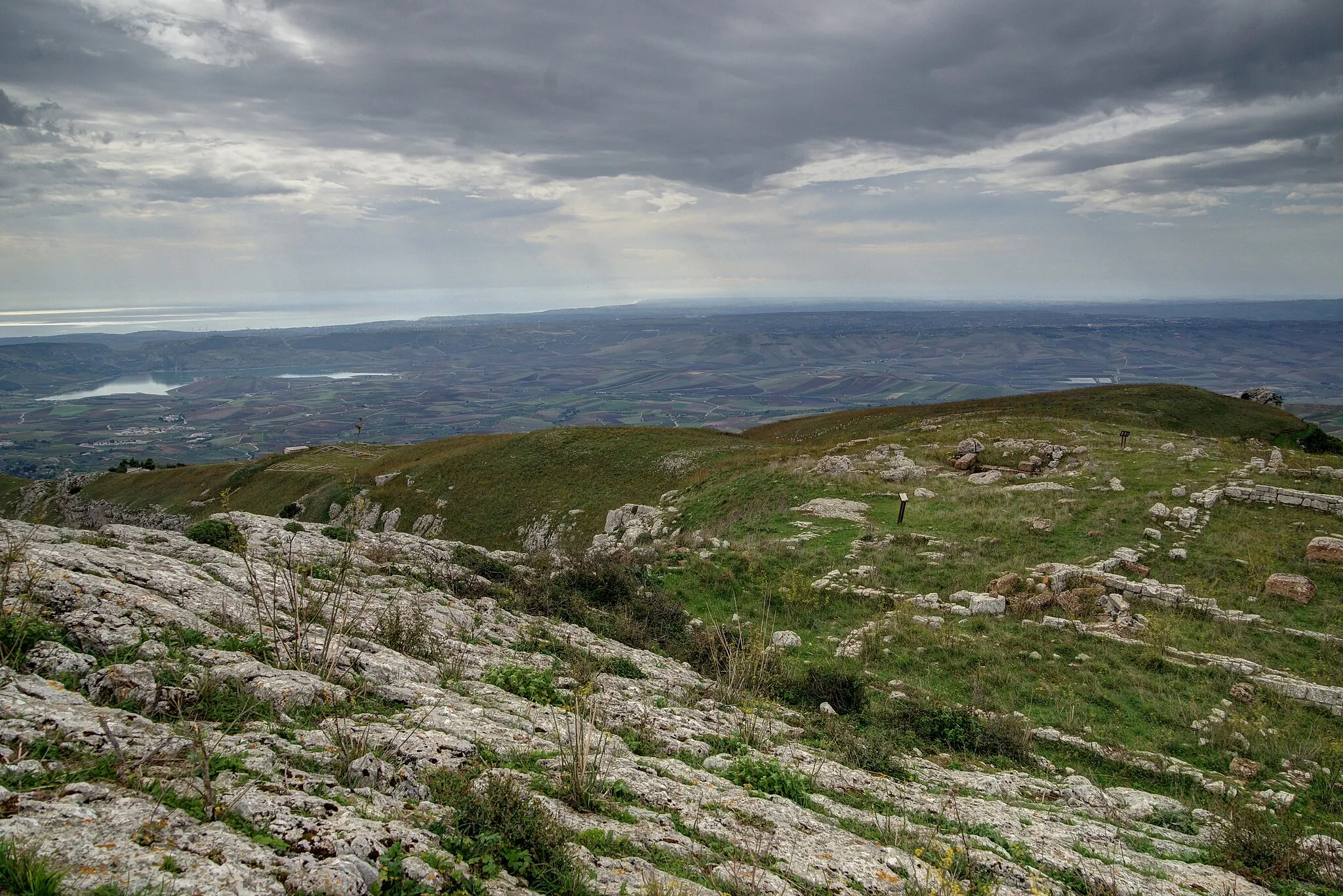 Photo showing: Monte Adranone: Blick von der Akropolis
