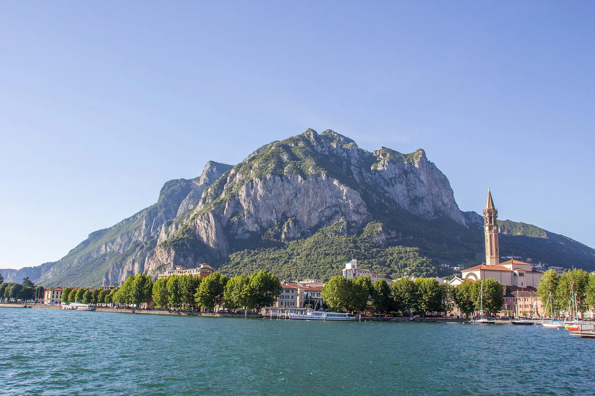 Photo showing: Lake Como. Wikimania 2016, Esino Lario, Italy