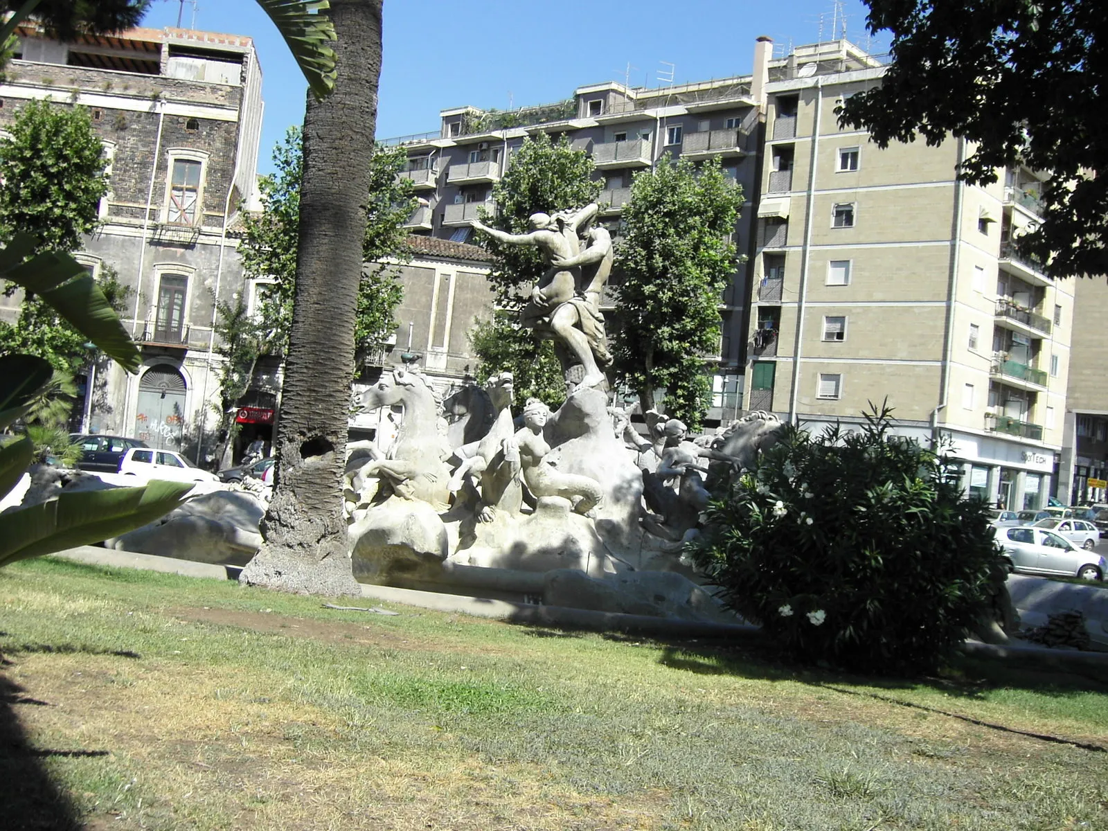 Photo showing: Piazza Papa Giovanni XXIII - Catania