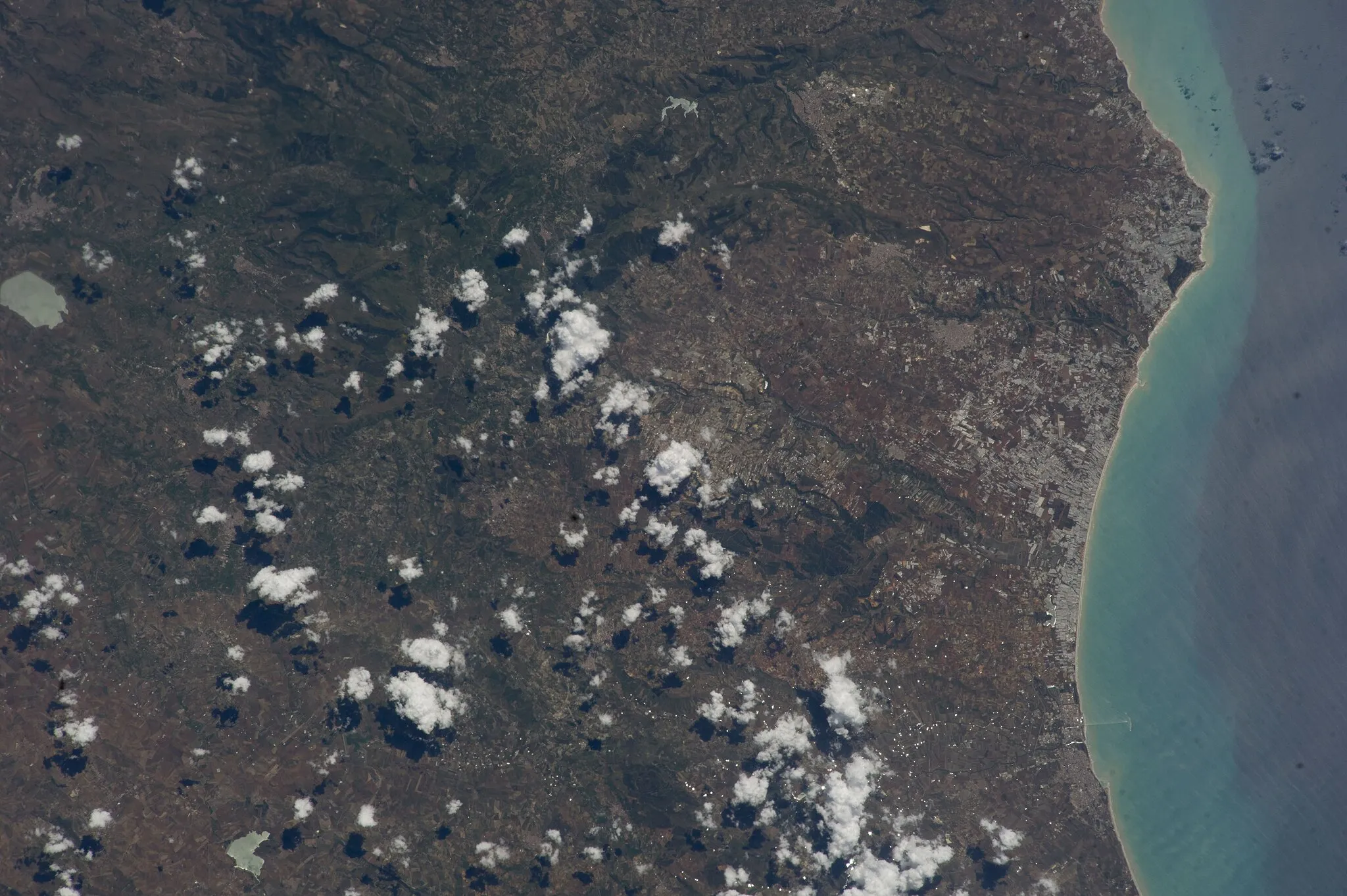 Photo showing: View of Sicily taken during ISS Expedition 40.