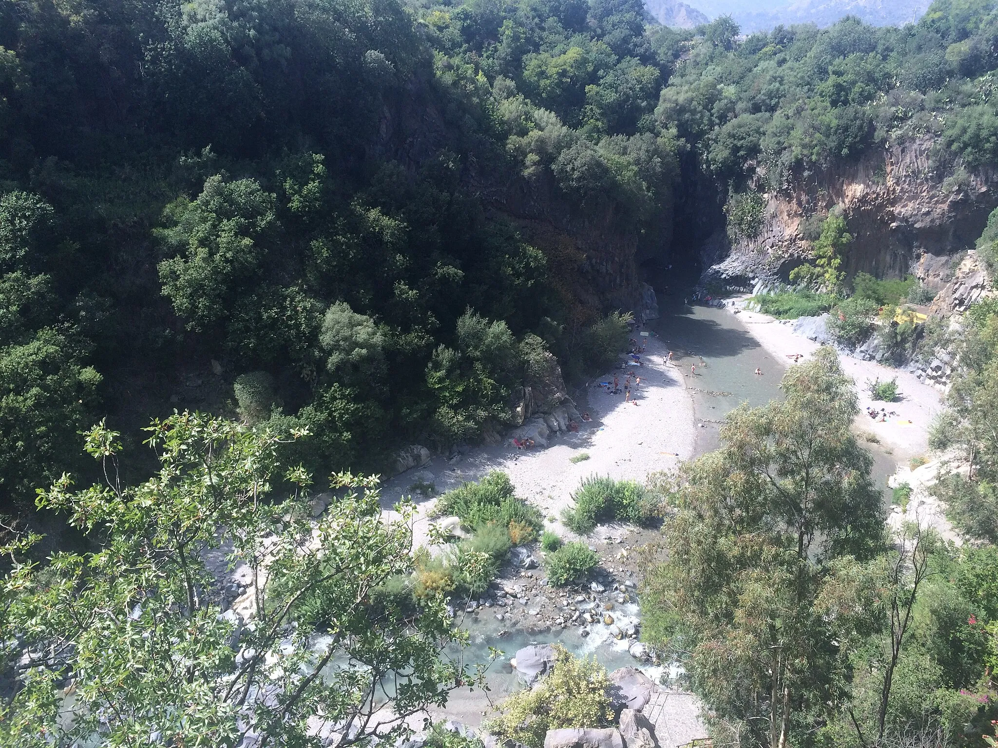 Photo showing: Alcantara Gorge.