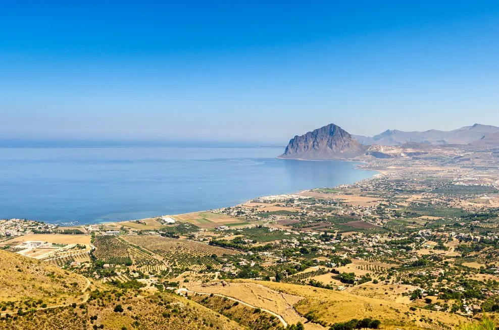 Photo showing: View from Erice