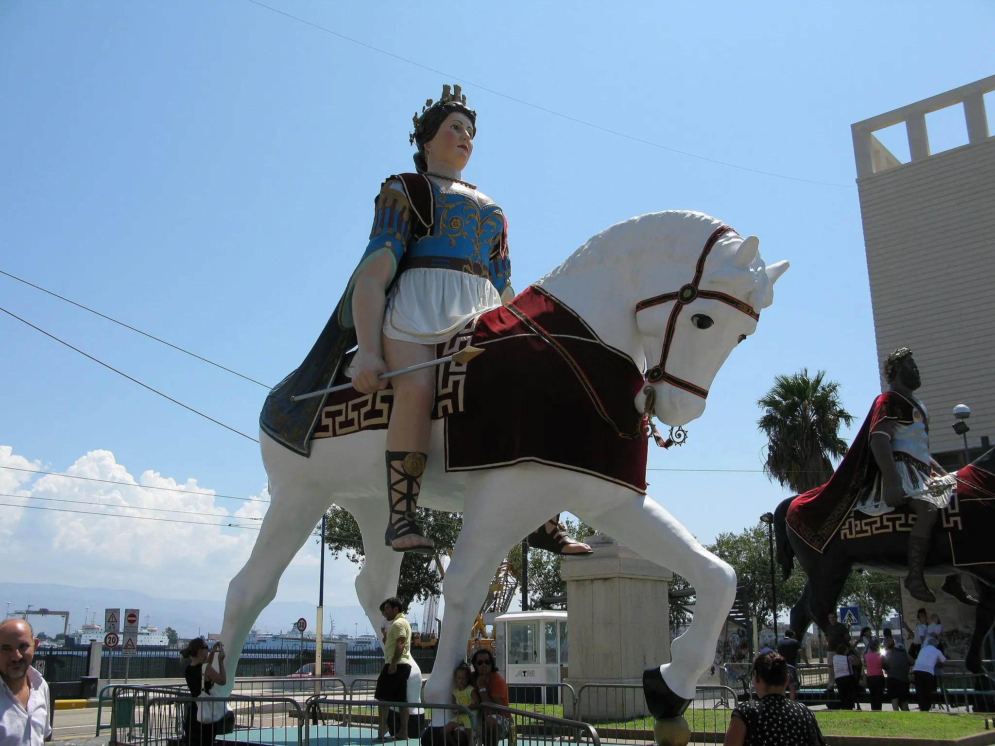 Photo showing: I Giganti di Messina Mata e Grifone ("U Giganti ca Gigantissa")