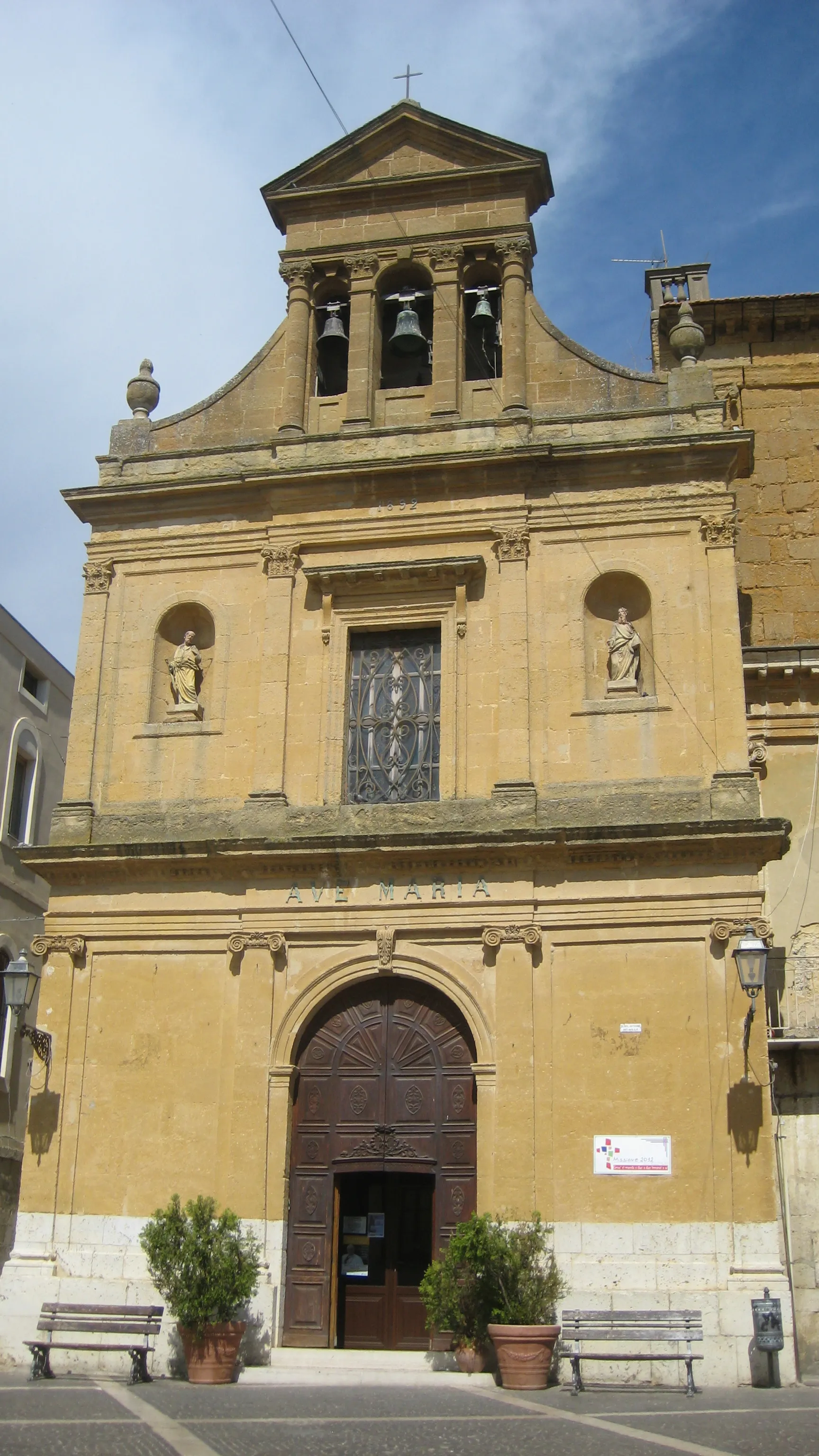 Photo showing: Facciata della Chiesa dell'Immacolata (Comitini, provincia di Agrigento, Sicilia, Italia)
