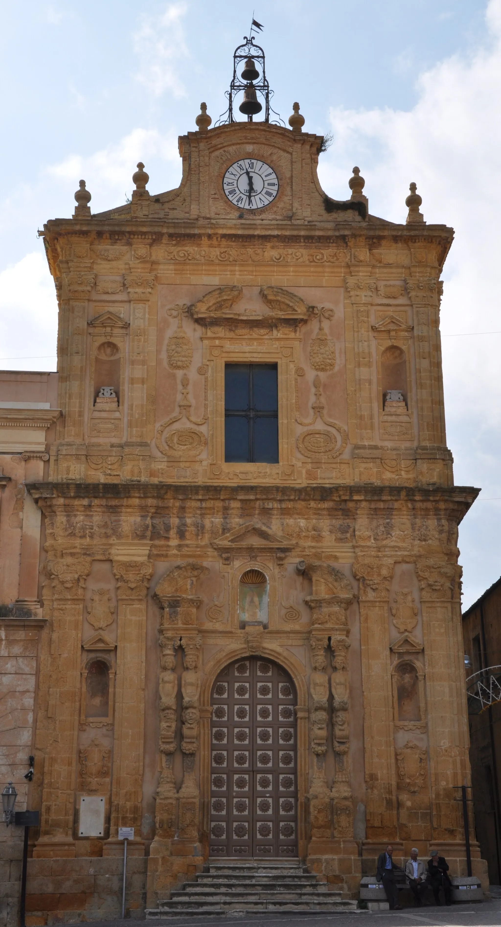 Photo showing: Autore: Daniele Sorce;
Descrizione: La facciata della chiesa di San Francesco di Naro.
