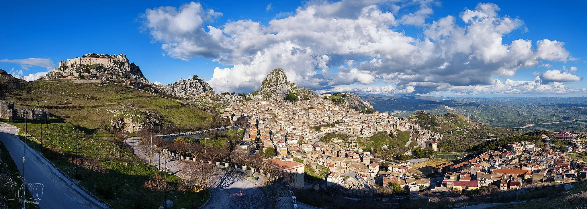 Photo showing: Caltabellotta Panorama