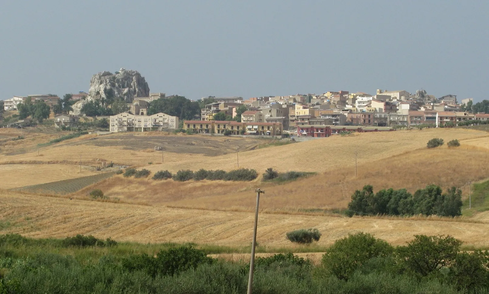 Photo showing: Panorama di Joppolo Giancaxio.