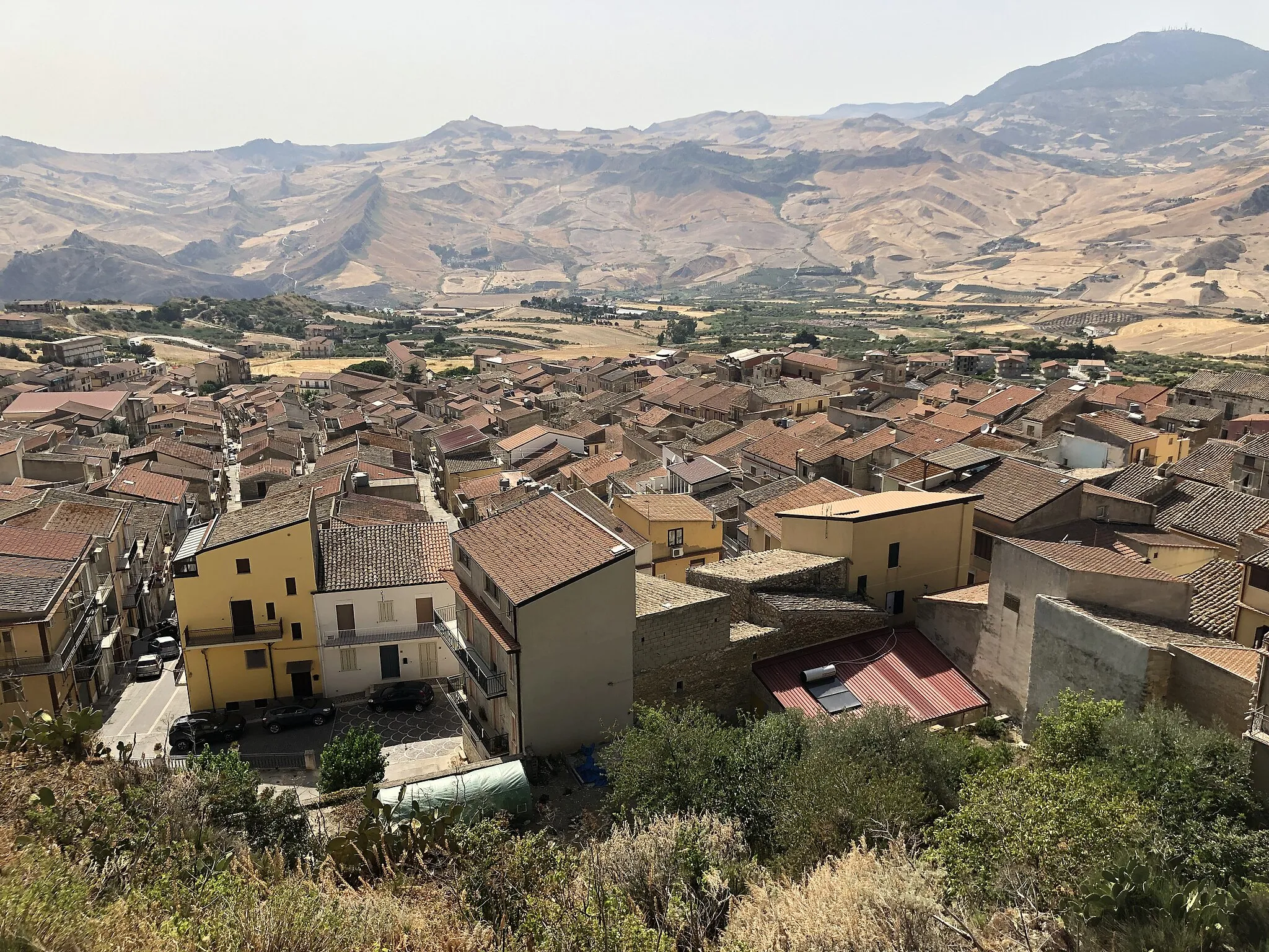 Photo showing: Panorama di Acquaviva Platani