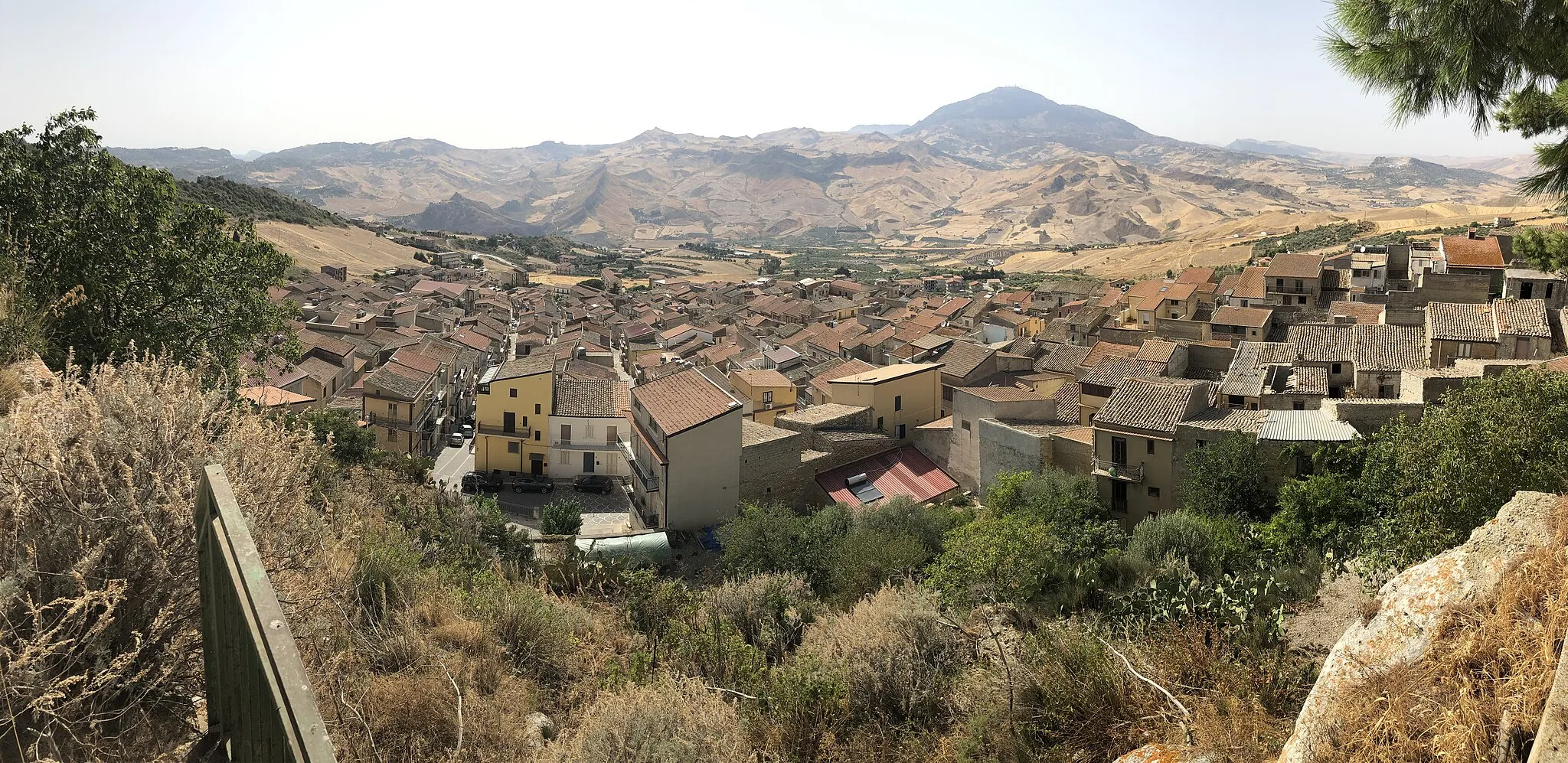 Photo showing: Panorama di Acquaviva Platani