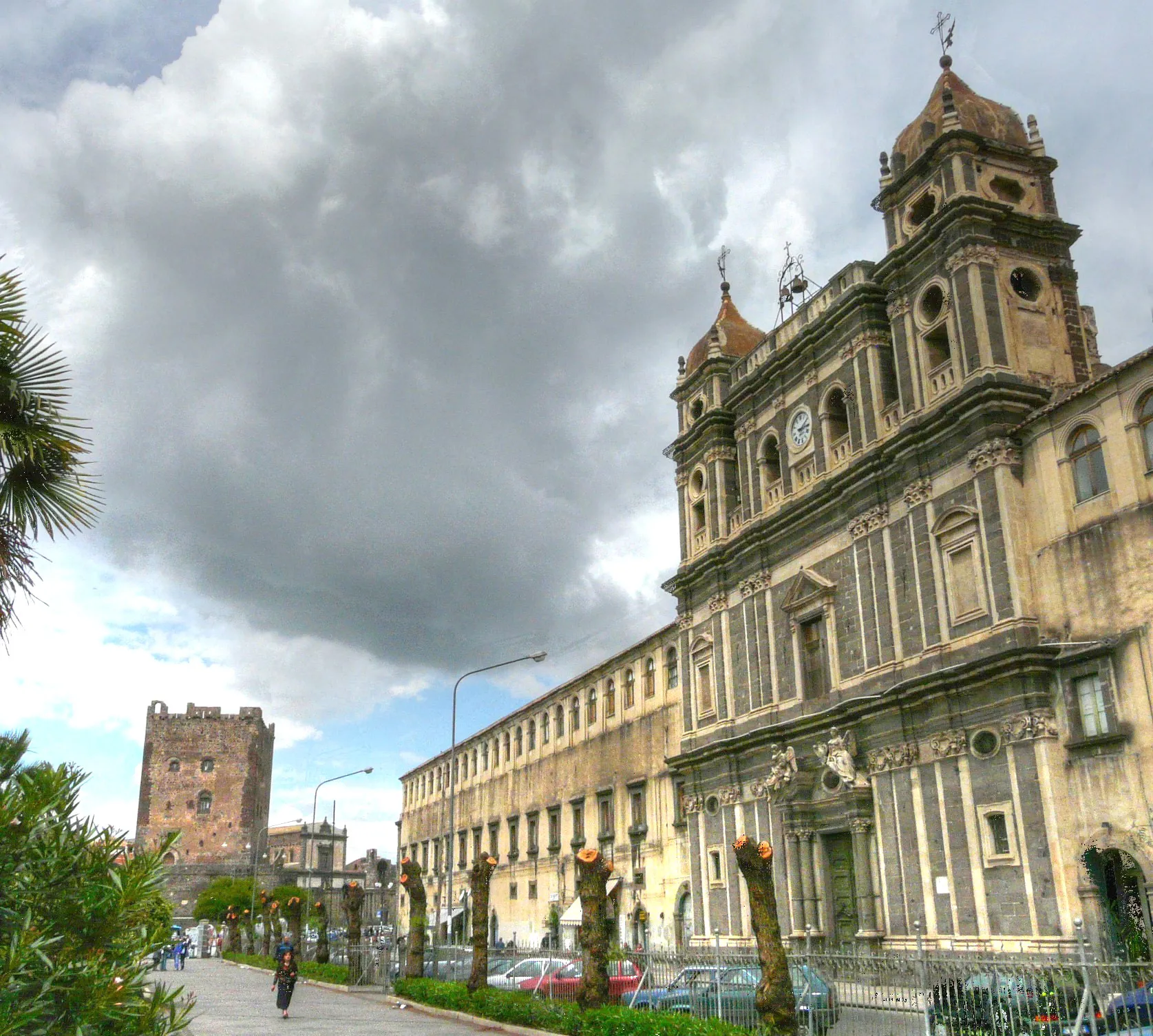 Photo showing: Adrano Monastero S.Lucia da Via Roma