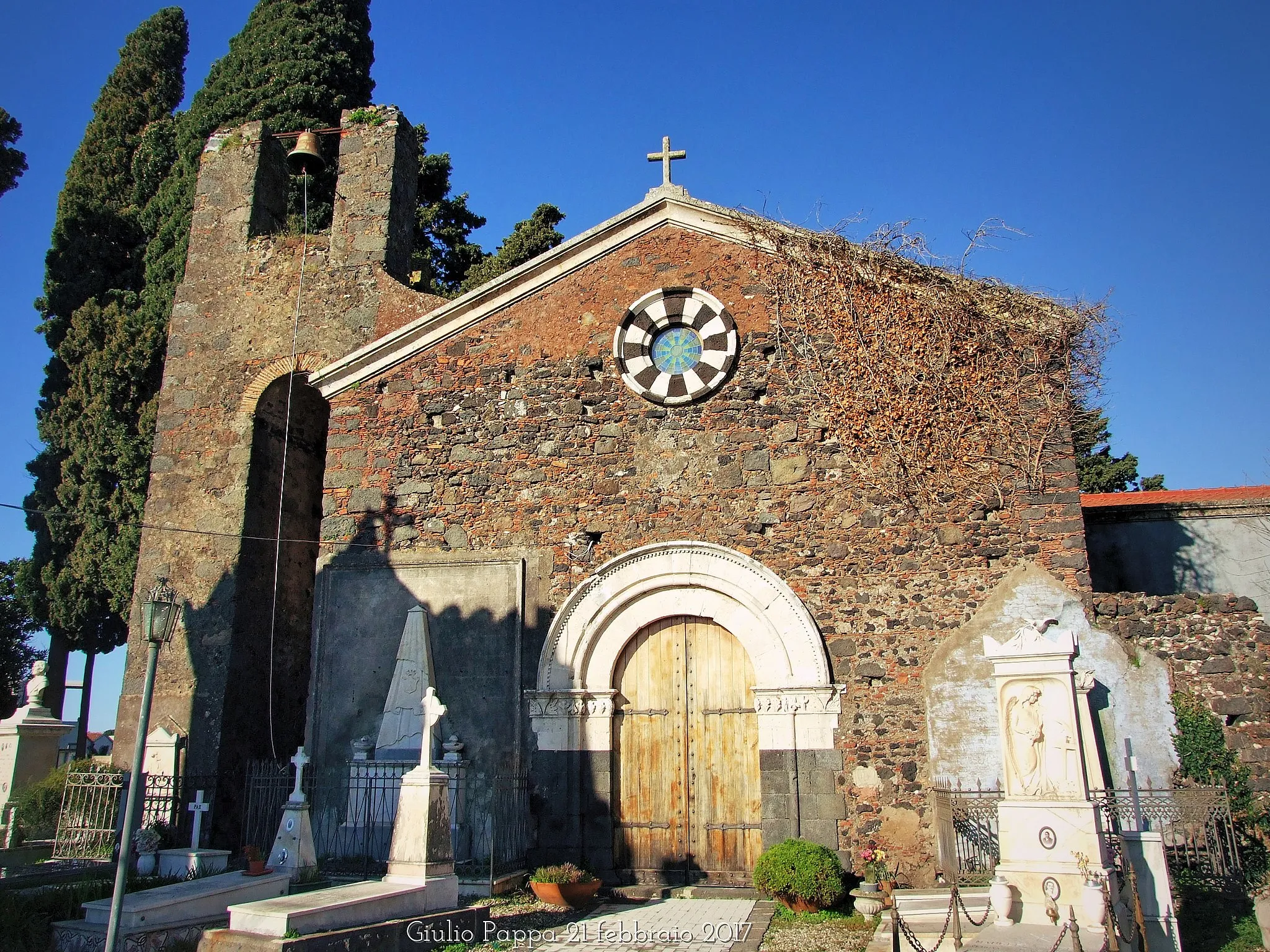 Photo showing: Tempio di Sant'Antonio Abate (Mascalucia, Sicilia)