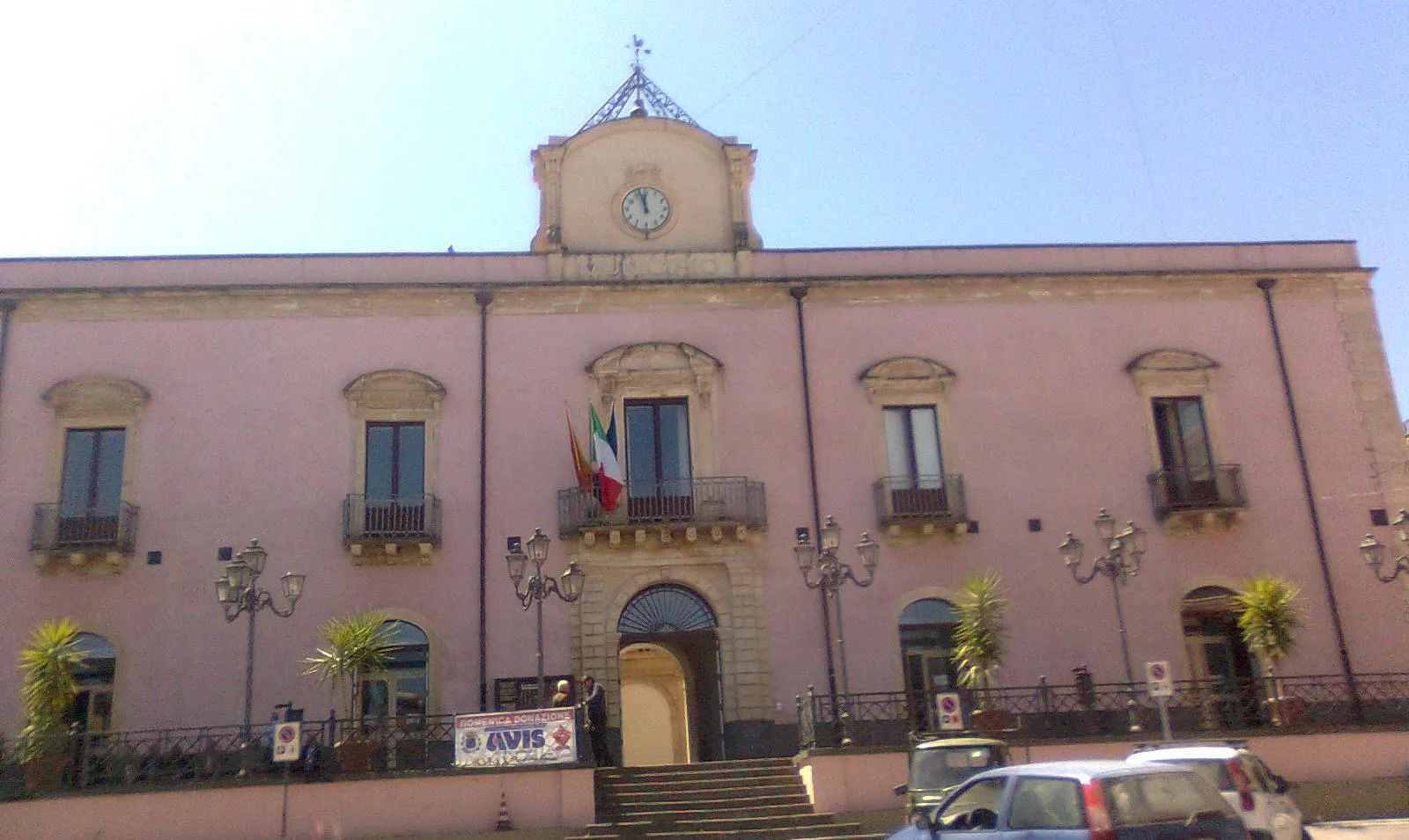 Photo showing: Ramacca, Sicily, Town Hall.