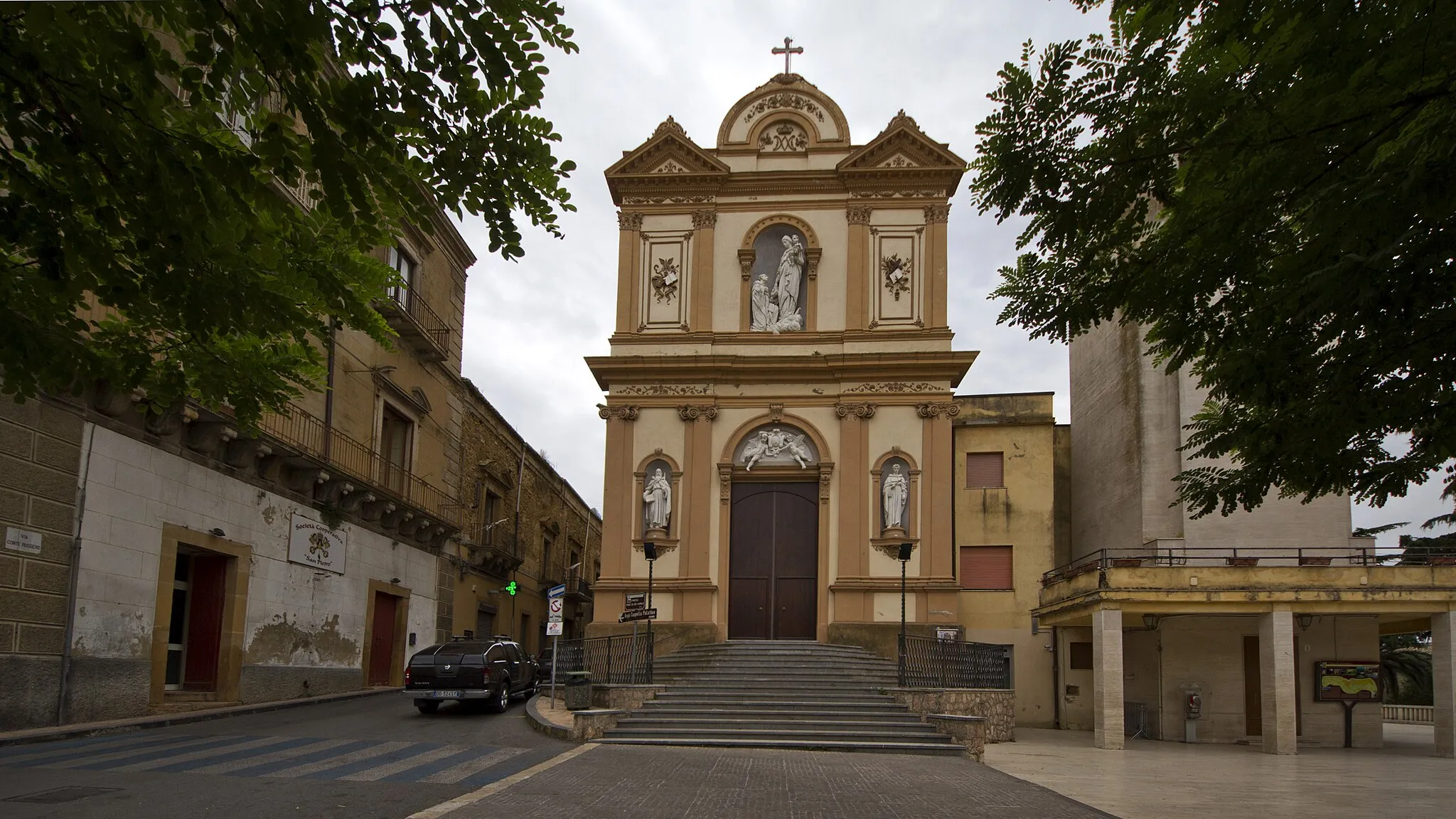 Photo showing: Madonna del Carmine, Calascibetta EN, Sicily, Italy